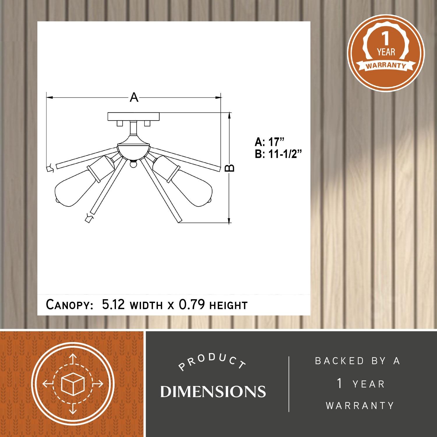 Eya Semi Flush Mount