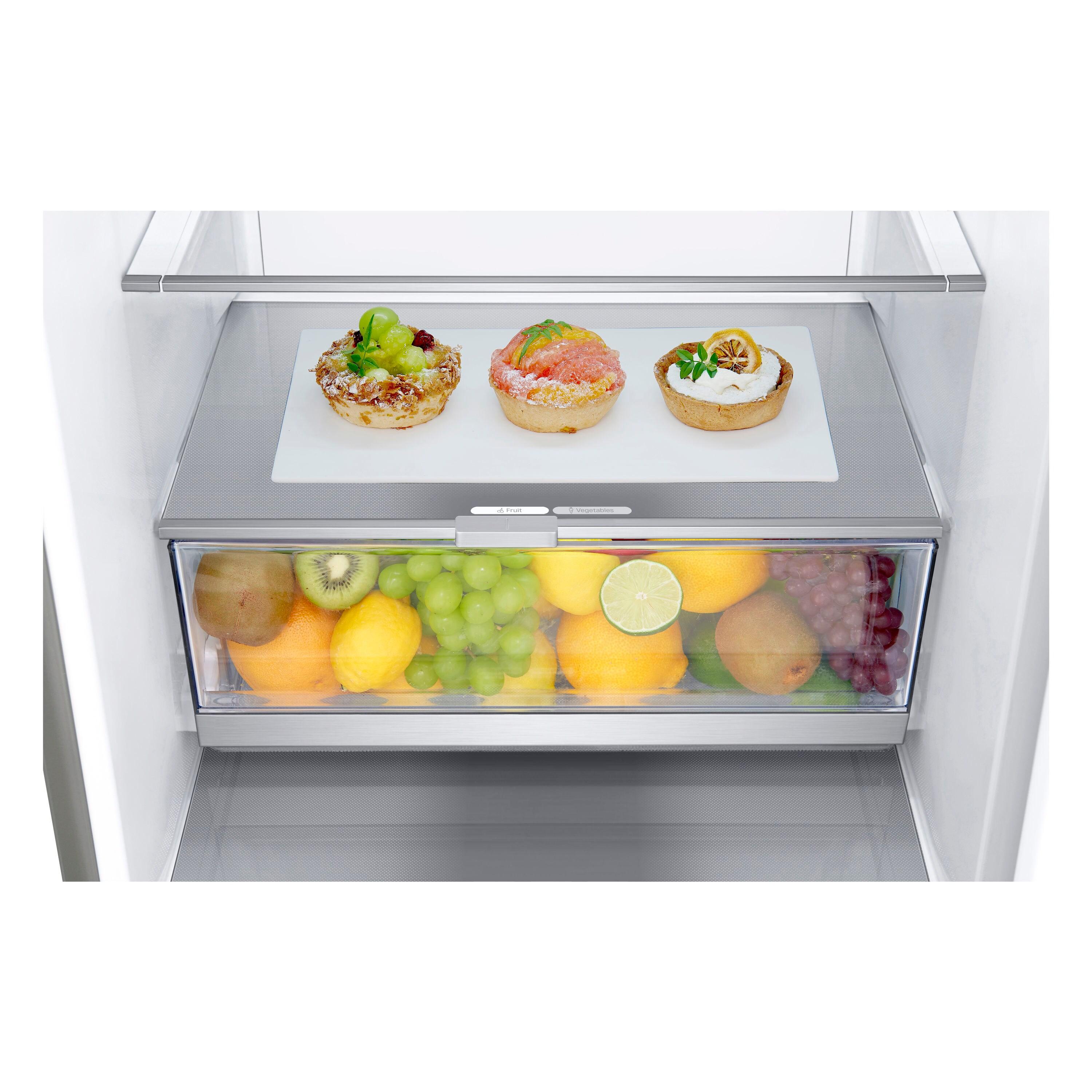 LG LRBCC1204S bottom freezer freestanding refrigerator