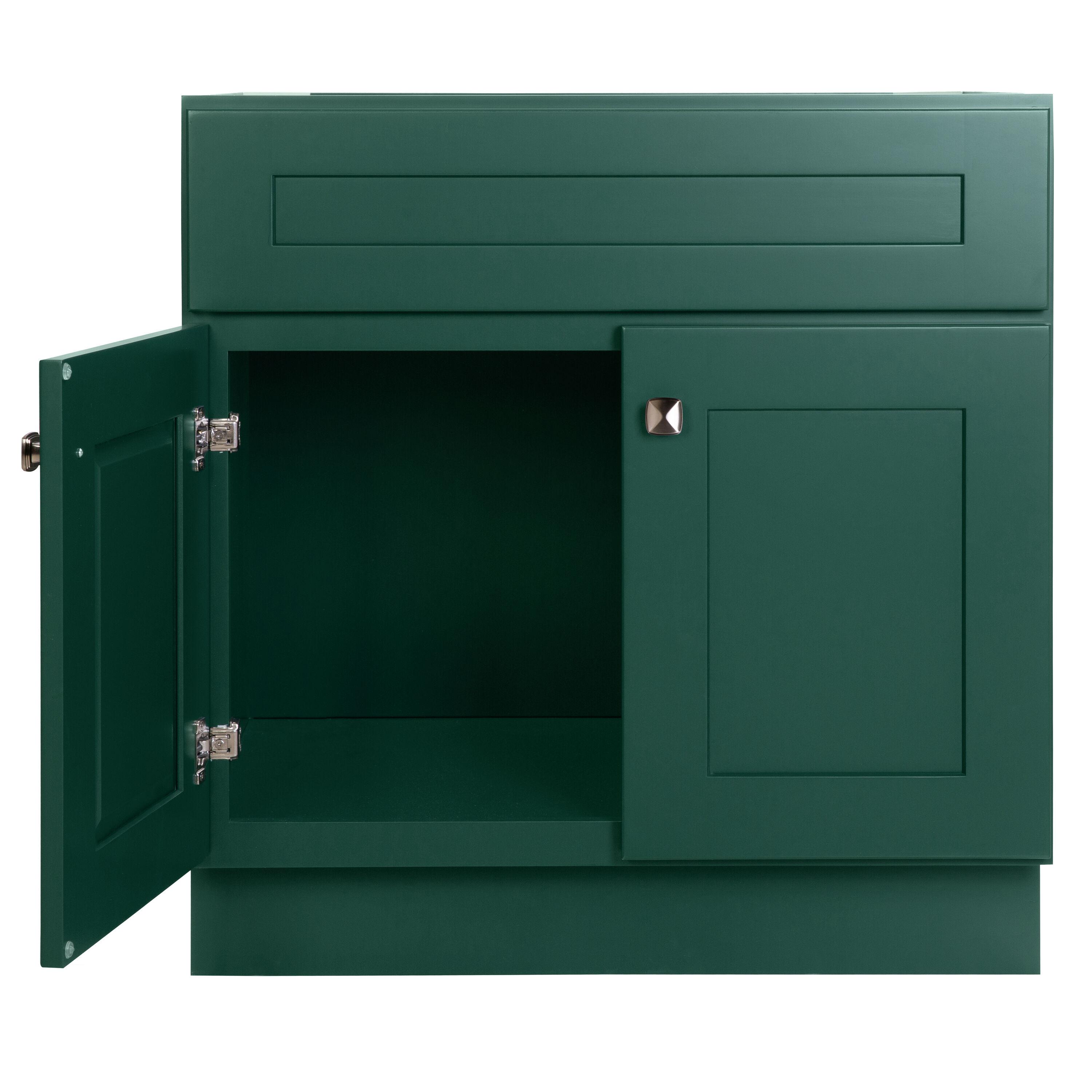Design House Brookings 30 Inch Bath Vanity, Ready to Assemble, Sherwin Williams®