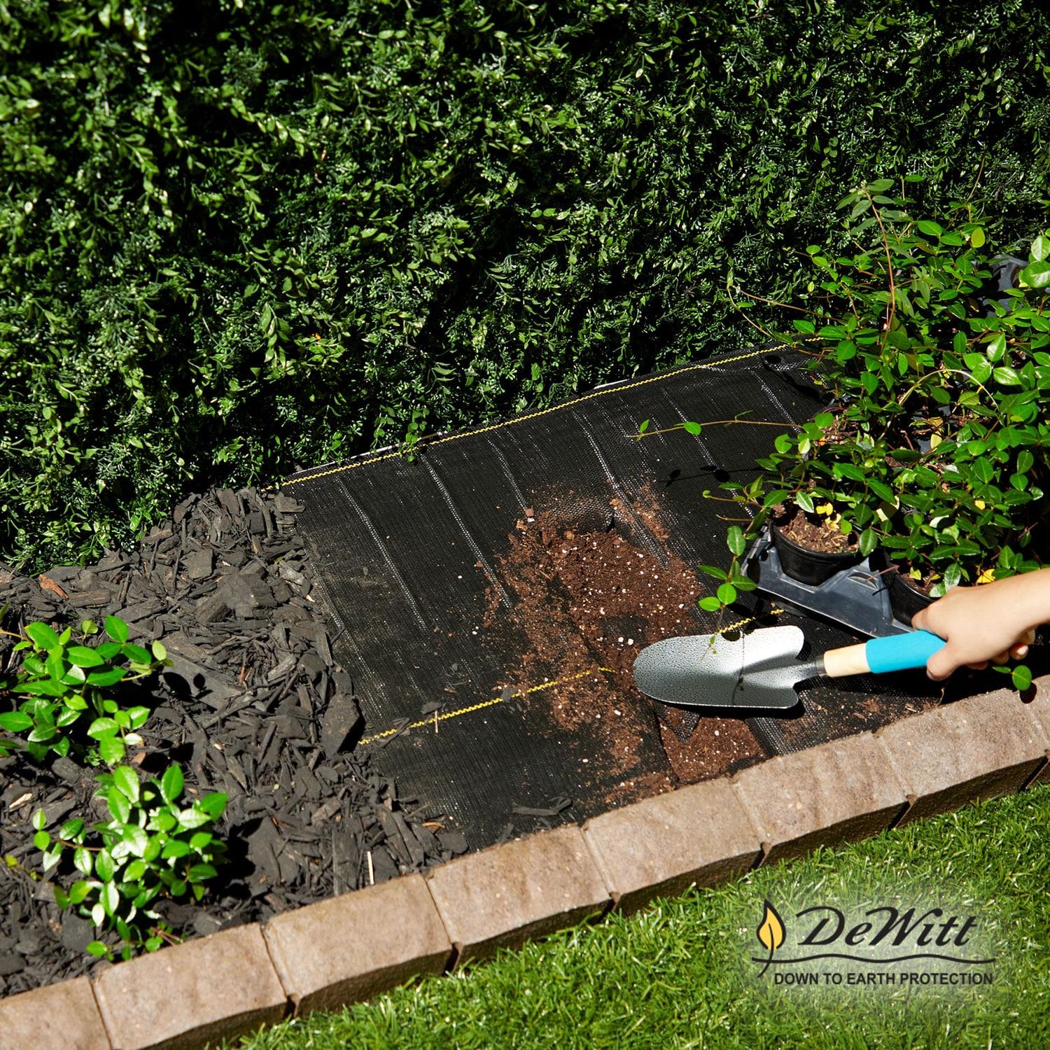 DeWitt Sunbelt Woven Weed Barrier Landscape Fabric Ground Cover (Set of 2)