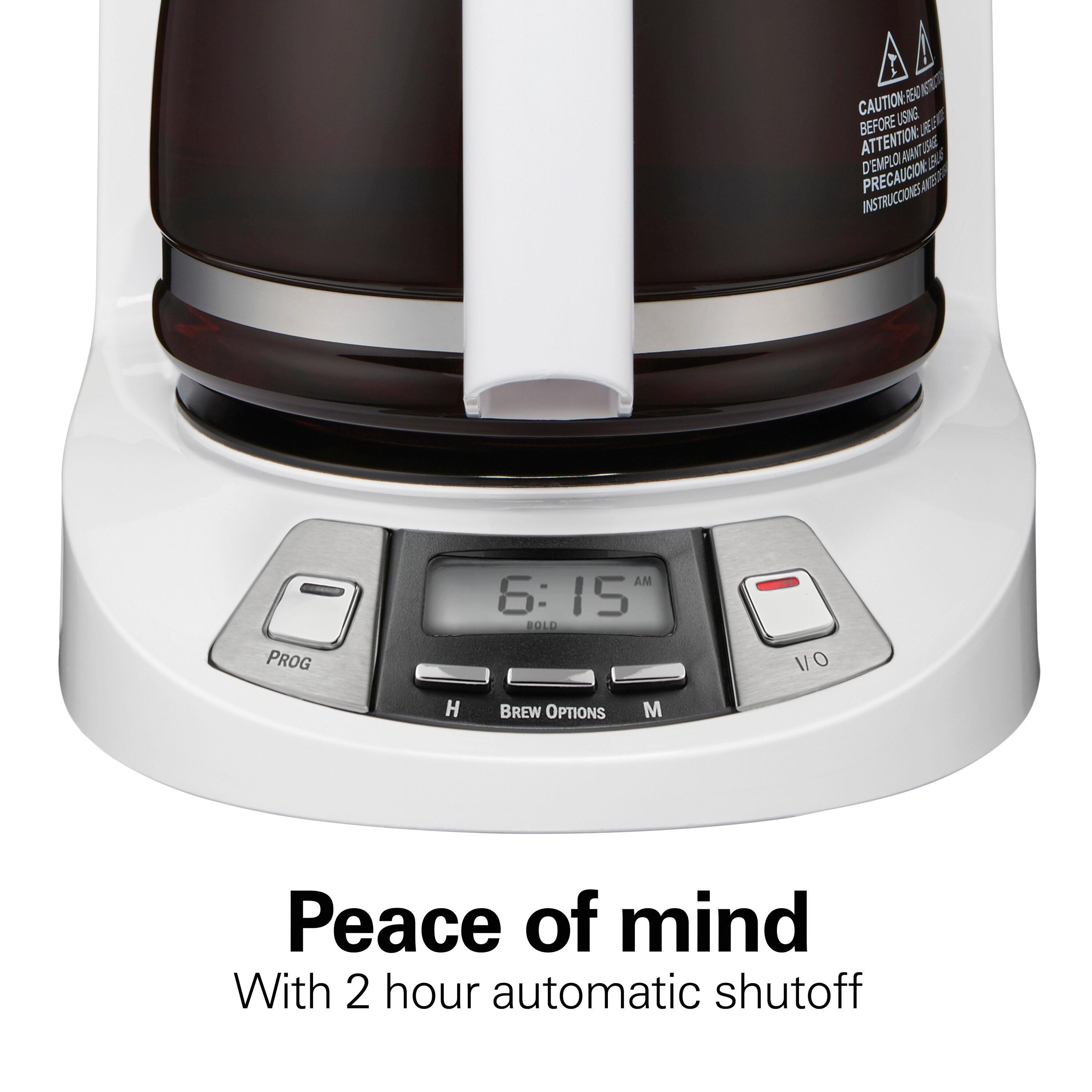 Hamilton Beach® Programmable Coffee Maker 12 Cup Capacity