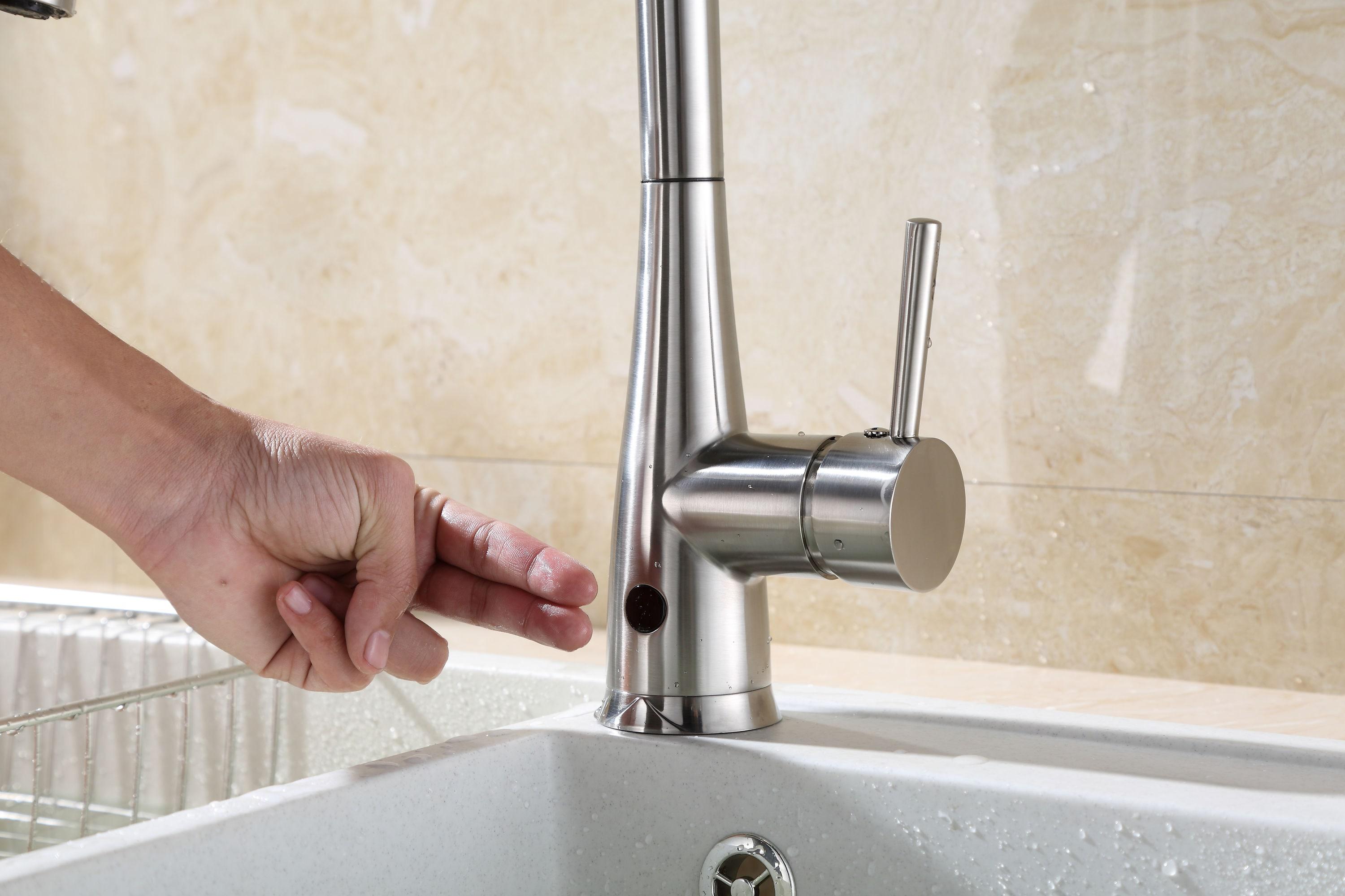 RunFine Group Pull Down Touchless Kitchen Faucet