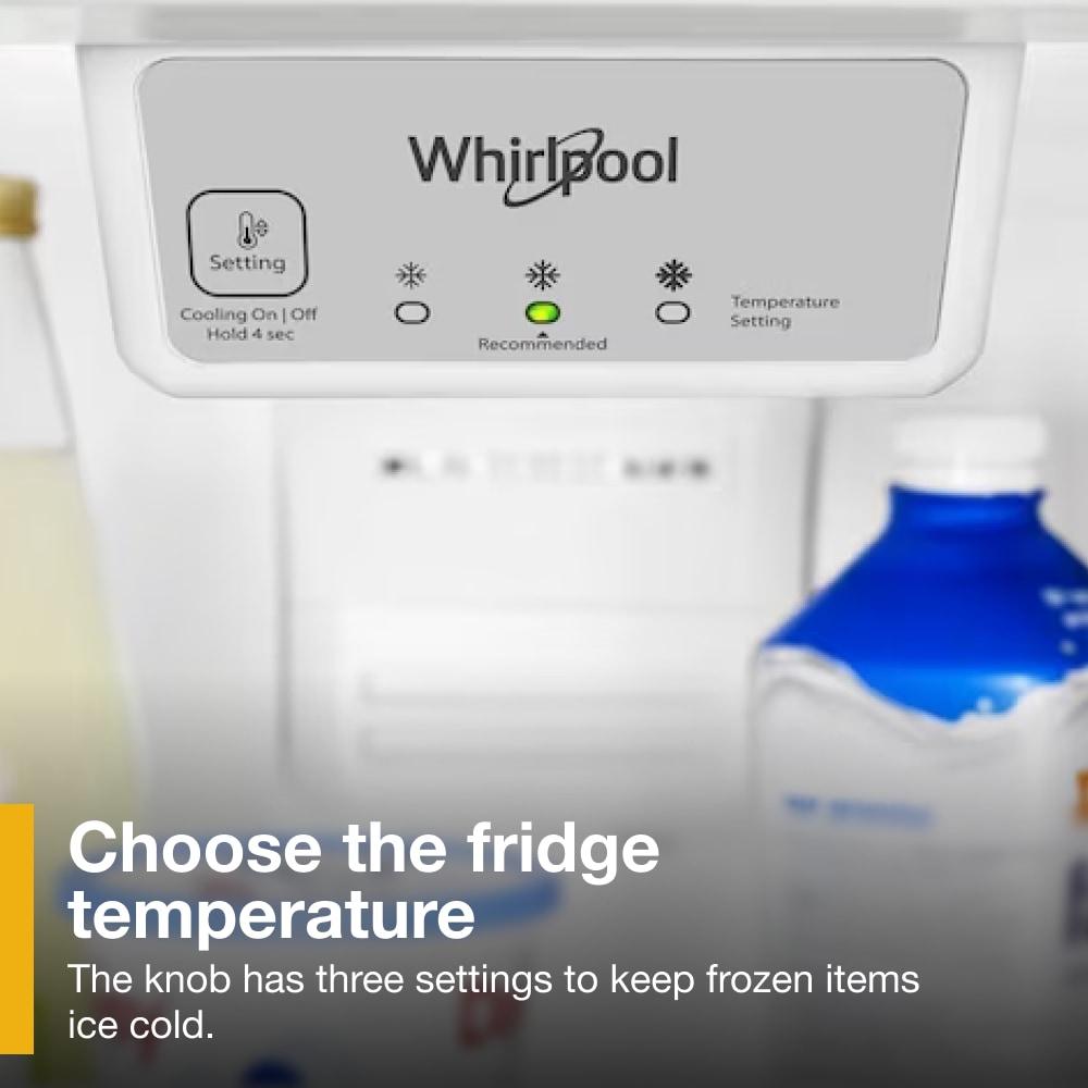 Whirlpool WRT311FZDM 20 Cu. Ft. Freestanding Top Freezer Refrigerator