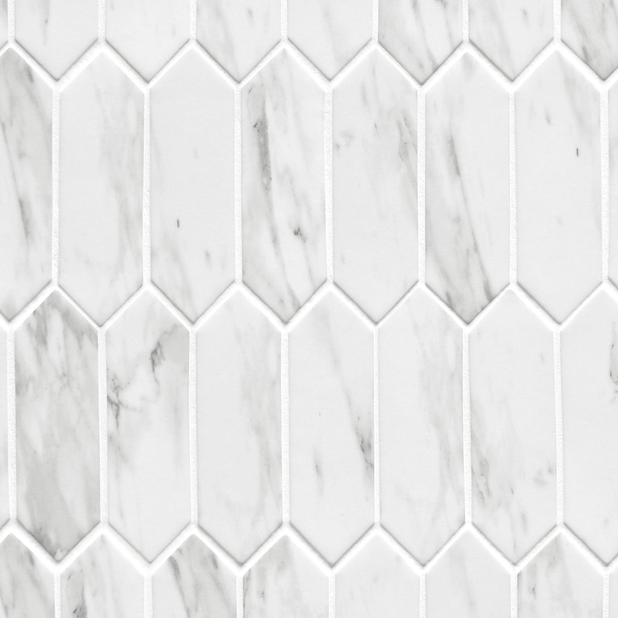 10.9" x 9.5" Recycled Glass Honeycomb Wall & Floor Tile