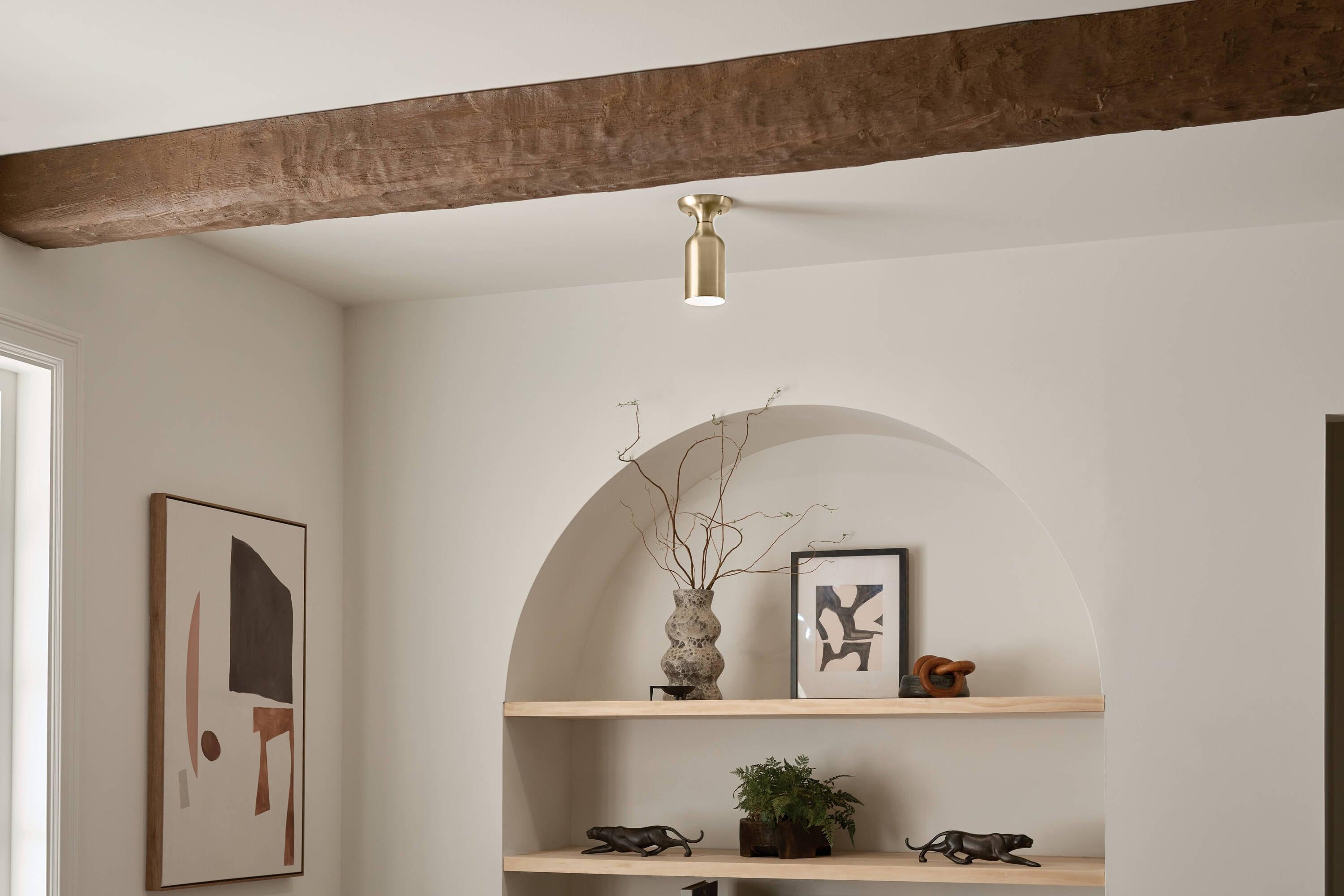 Kichler Lighting Sisu 1 - Light Semi-Flush Mount in  Champagne Bronze