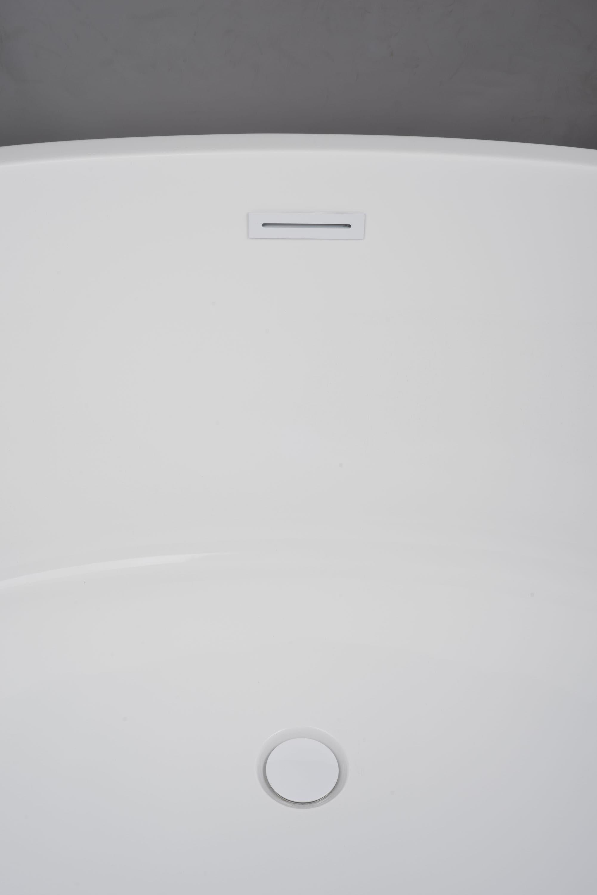Freestanding Soaking Acrylic Bathtub