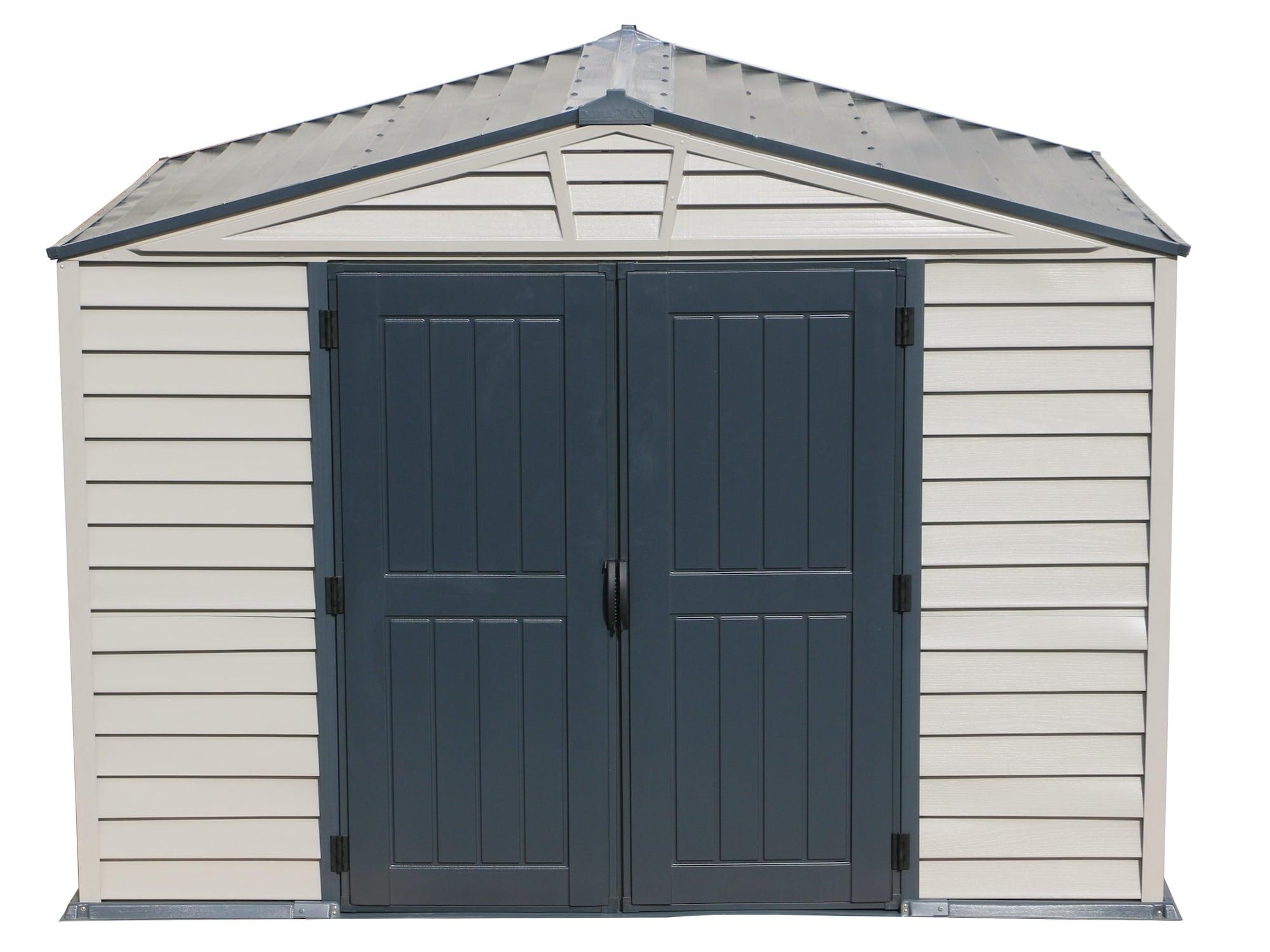 Storemax Plus 10 ft. W x 8 ft. D Vinyl Storage Shed