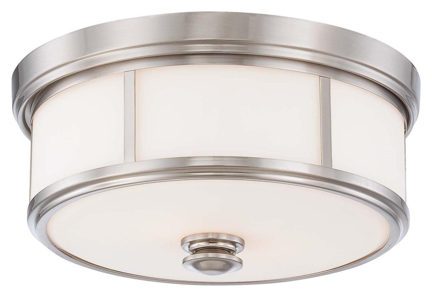 Minka Lavery - 3 Light Flush Mount in Traditional Style - 7 inches tall by 16