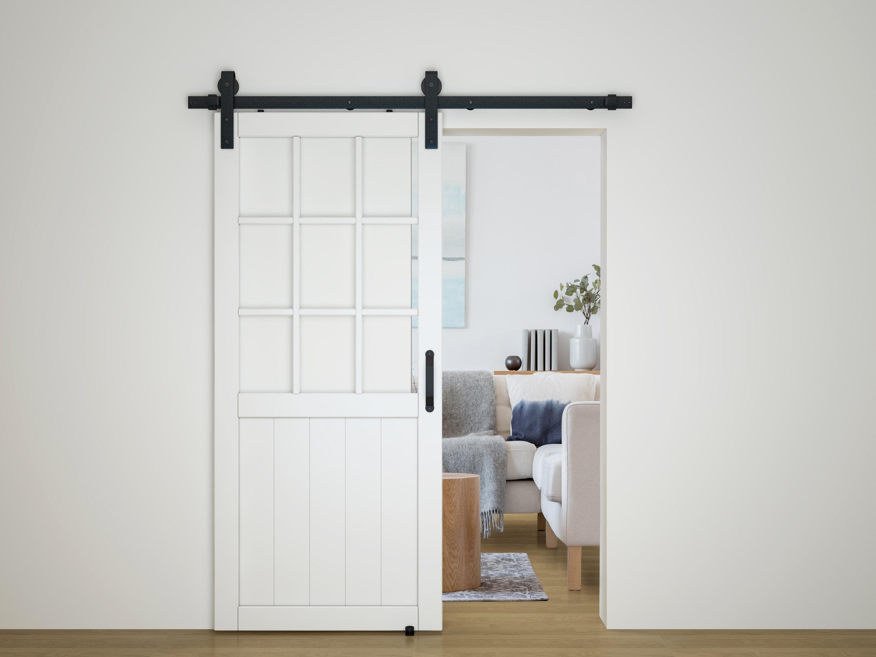 National Hardware 72" Designer Interior Barn Door Kit with Soft Close
