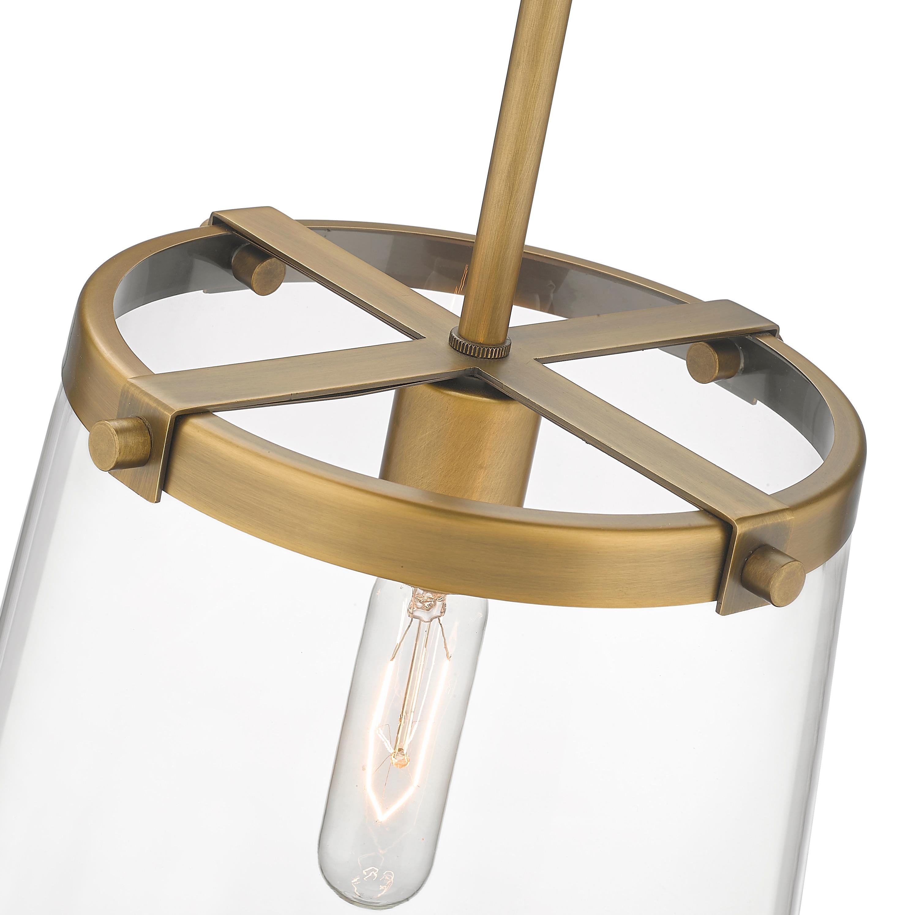 Z-Lite Callista 1 - Light Pendant in  Rubbed Brass