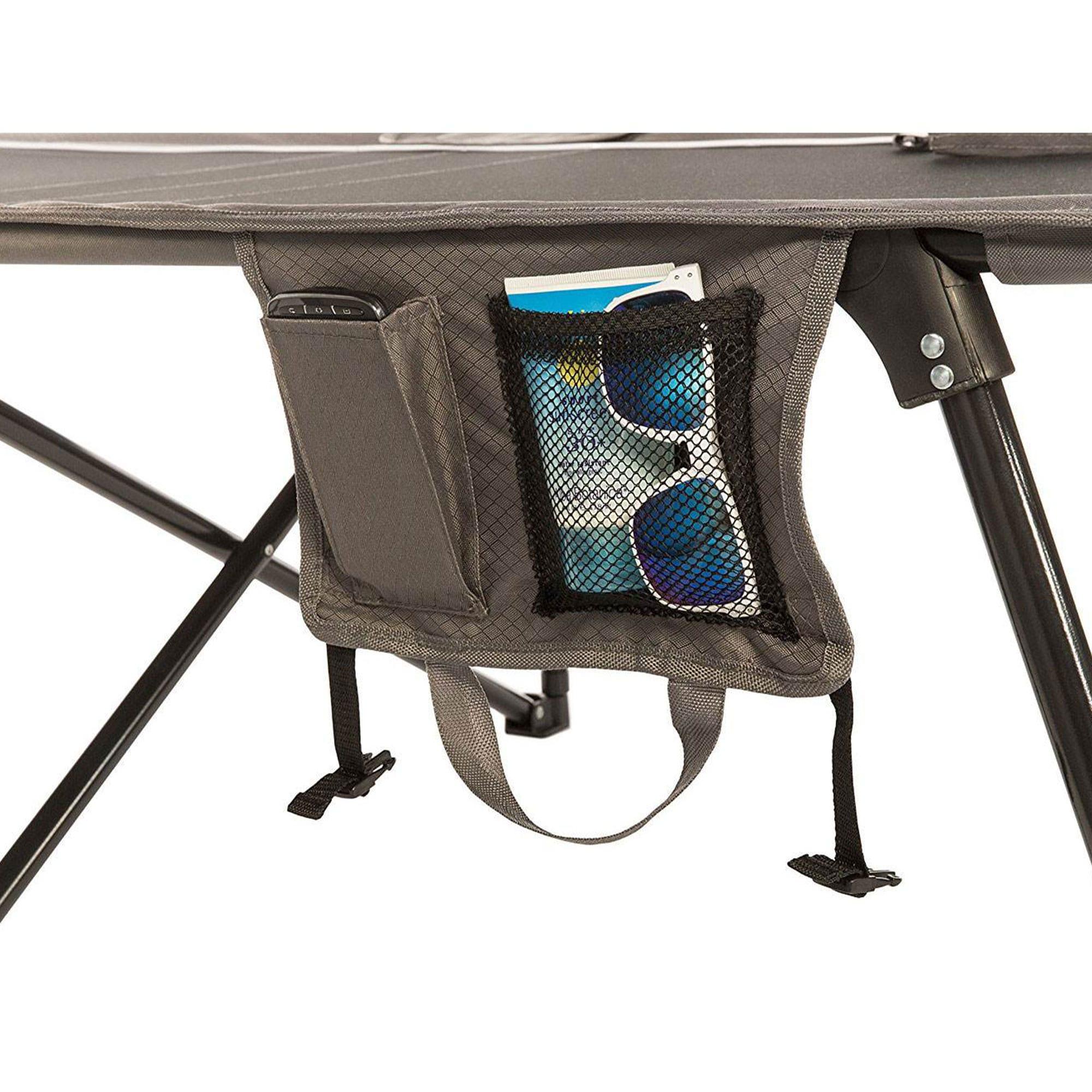 Kamp-Rite Kamp-Rite Oversized Kwik Cot Quick Setup 1 Person Sleeping Bed with Carry Bag