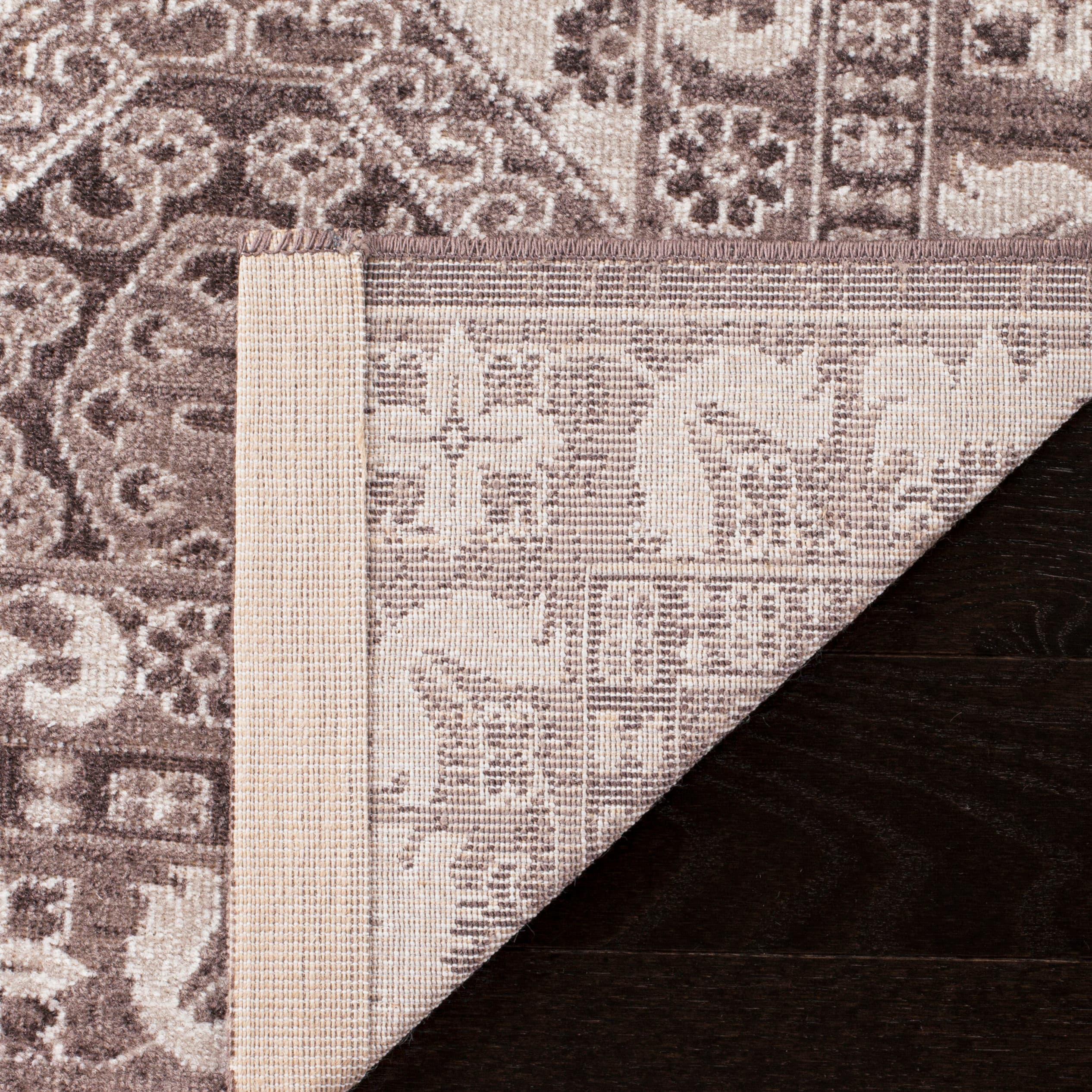 SAFAVIEH Artisan Thurstan Geometric Area Rug, Brown/Ivory, 8' x 10'