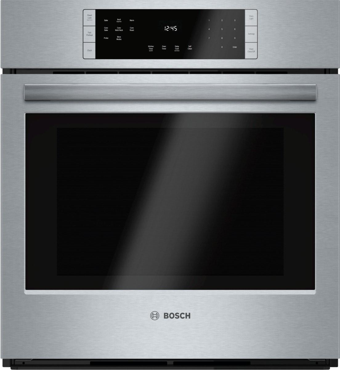 800 Series 27" Self-Cleaning Convection Electric Single Wall Oven with QuietClose Door