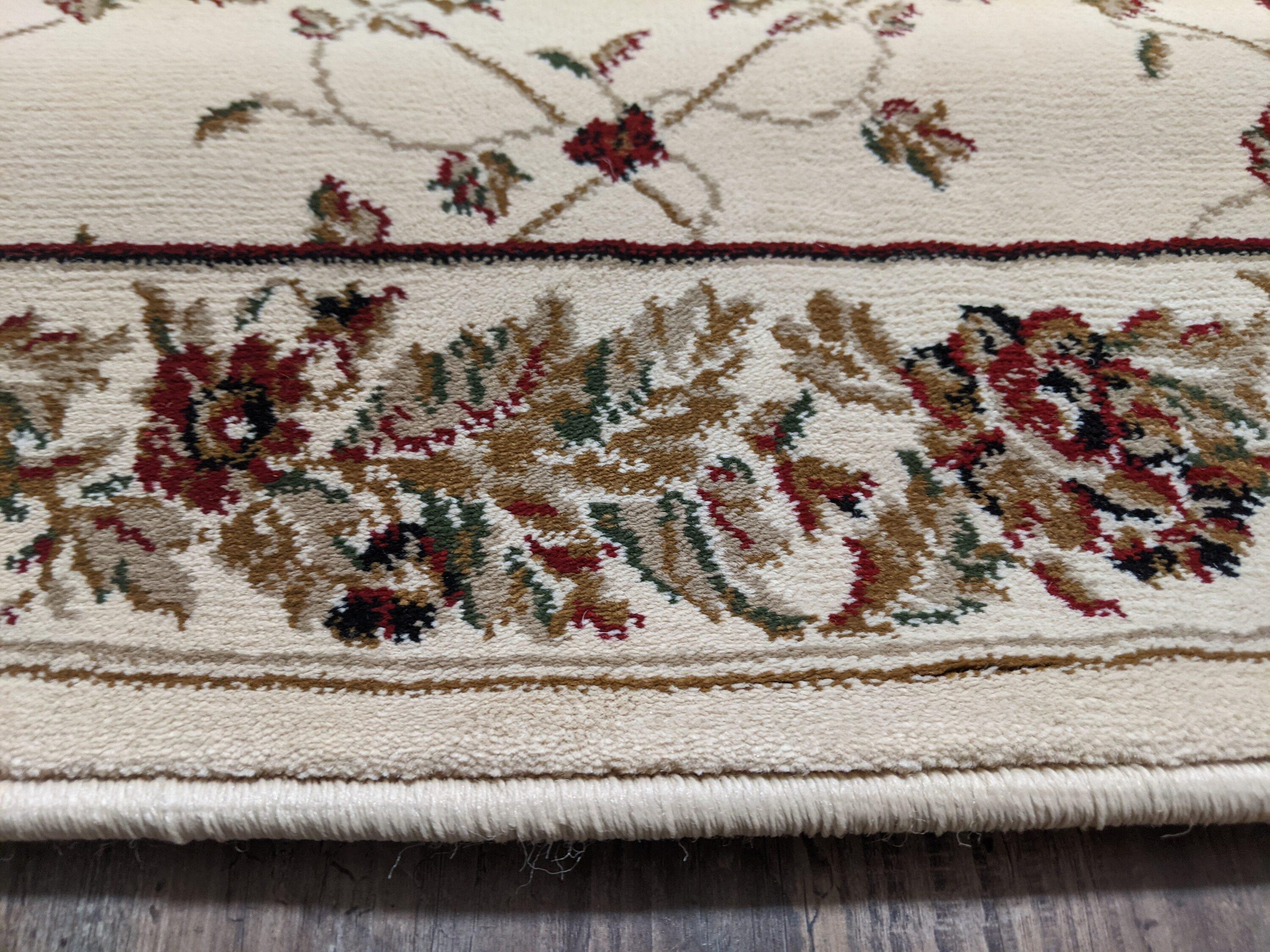 Radici Usa Noble Area Rug 1427 Ivory Floral Country 3' 3" x 5' 4" Rectangle