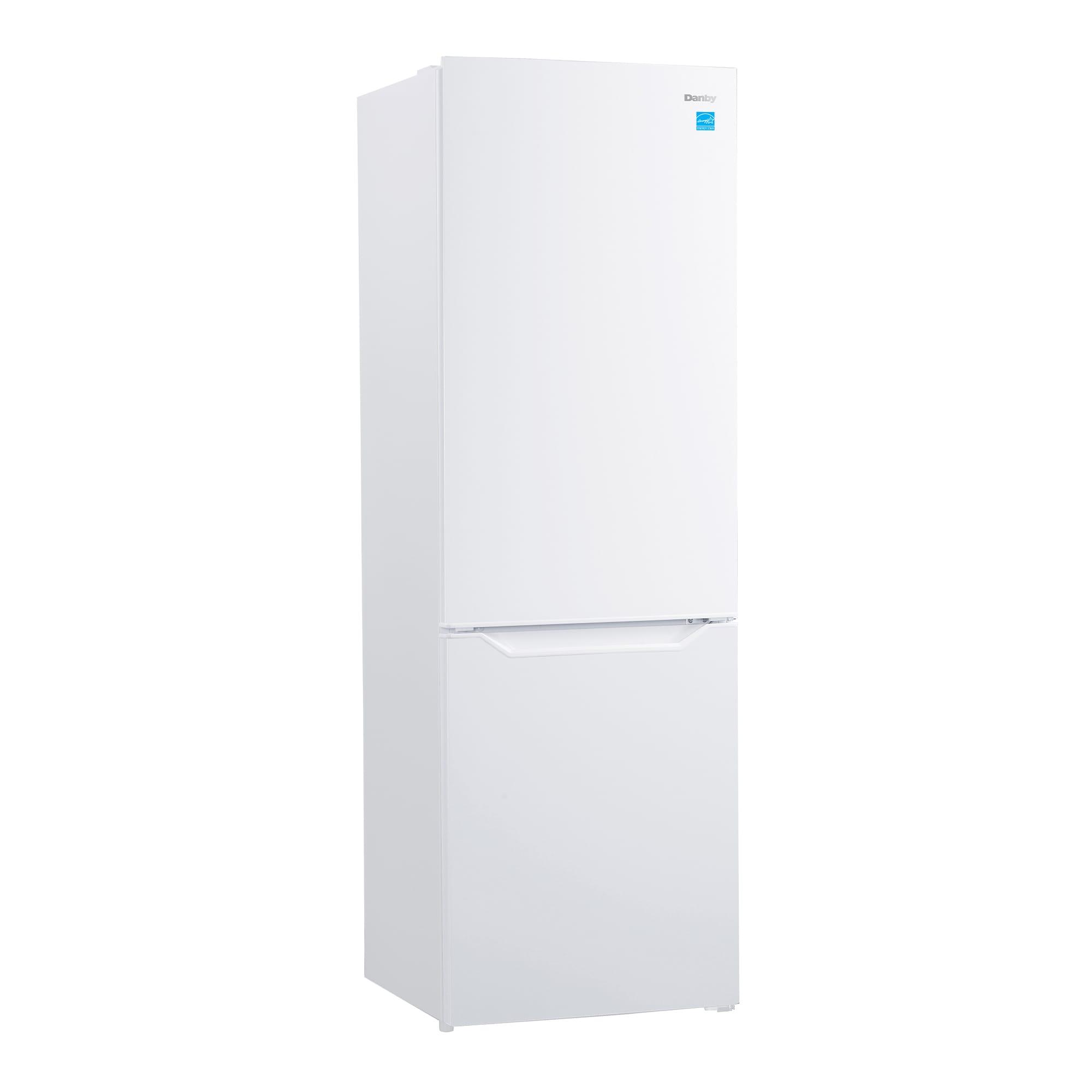Danby 10 cu. ft. Bottom Mount Apartment Size Fridge in White (DBMF100B1WDB)