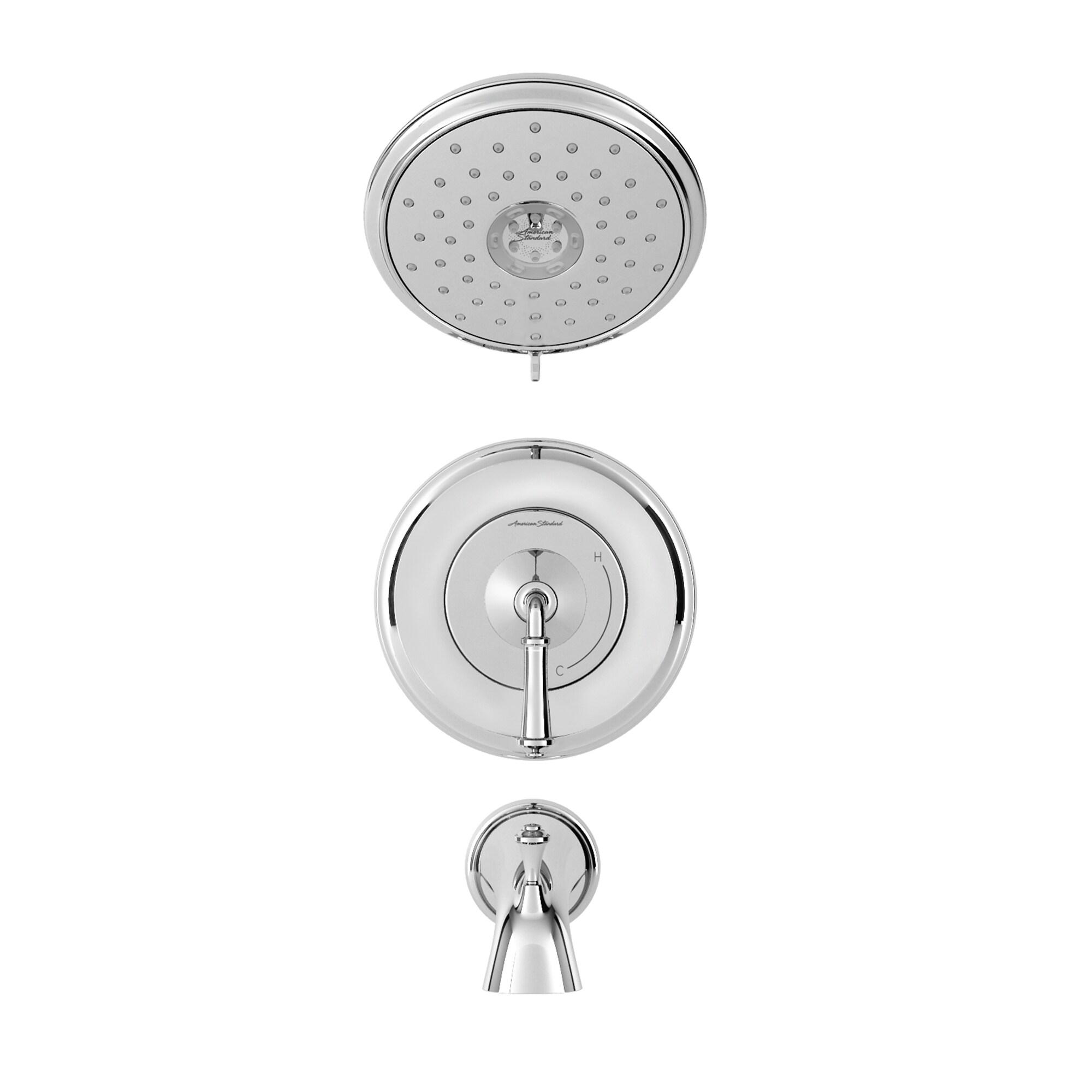 American Standard Delancey Tub and Shower Trim Kit with Cartridge 1.8 Gpm Polished Chrome