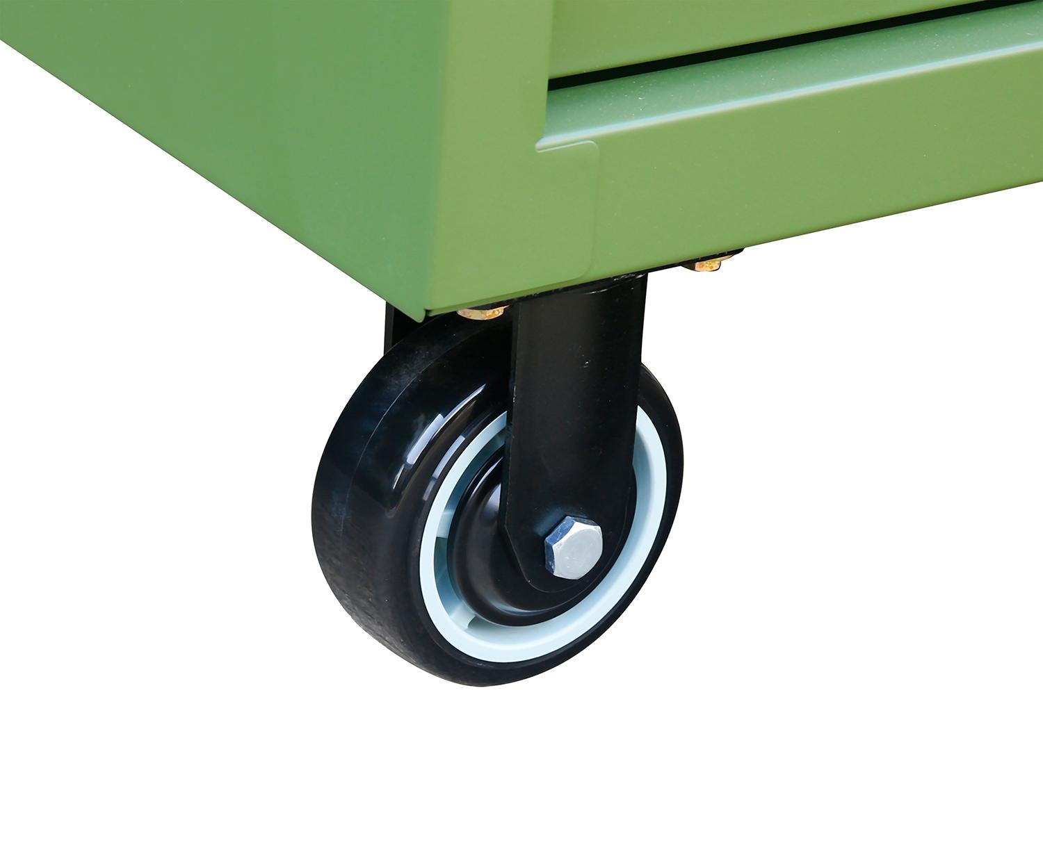 Viper Tool Storage 41.5'' W 6 -Drawer Steel Bottom Rollaway Chest with Wheels