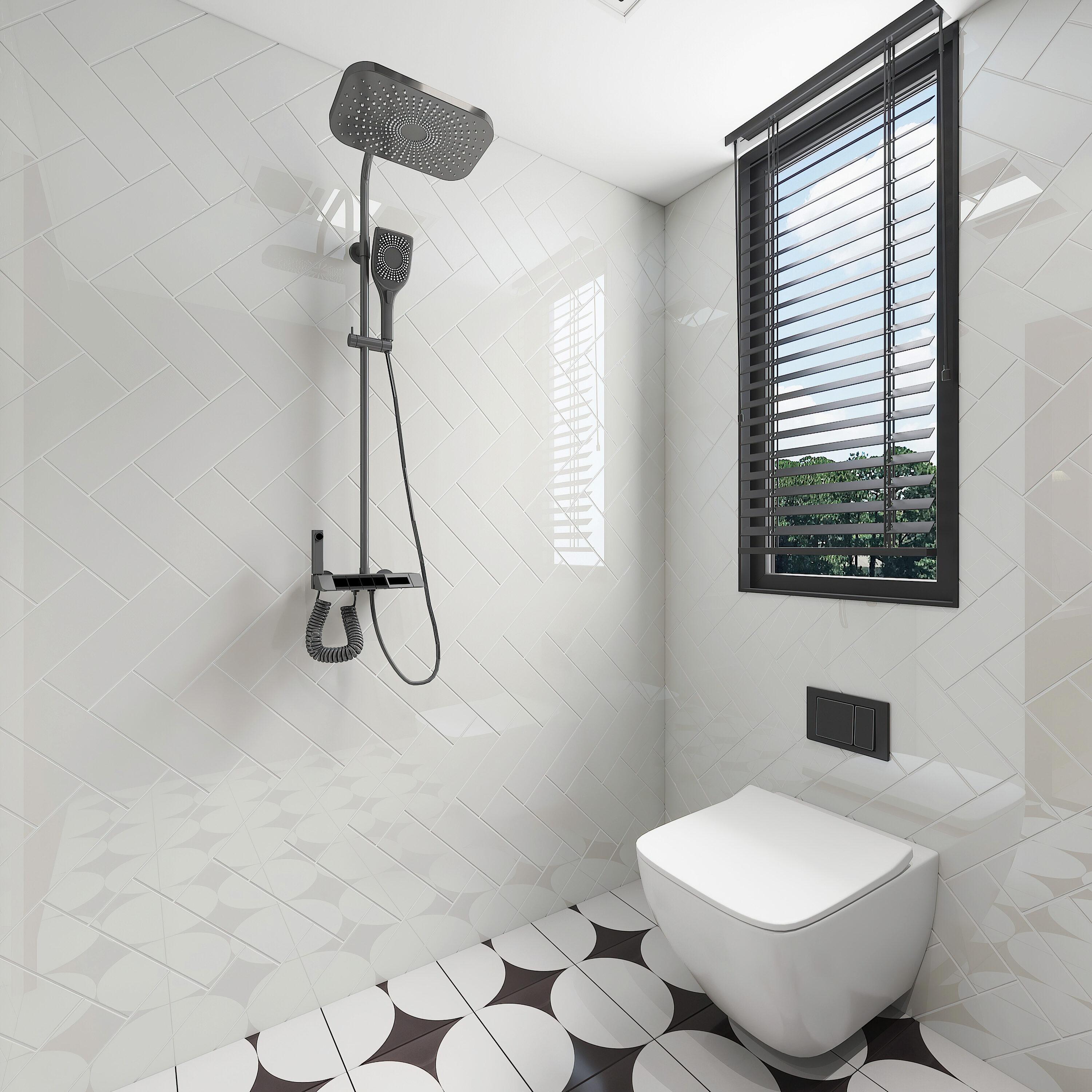 Glass Subway 4" x 12" Wall Tile