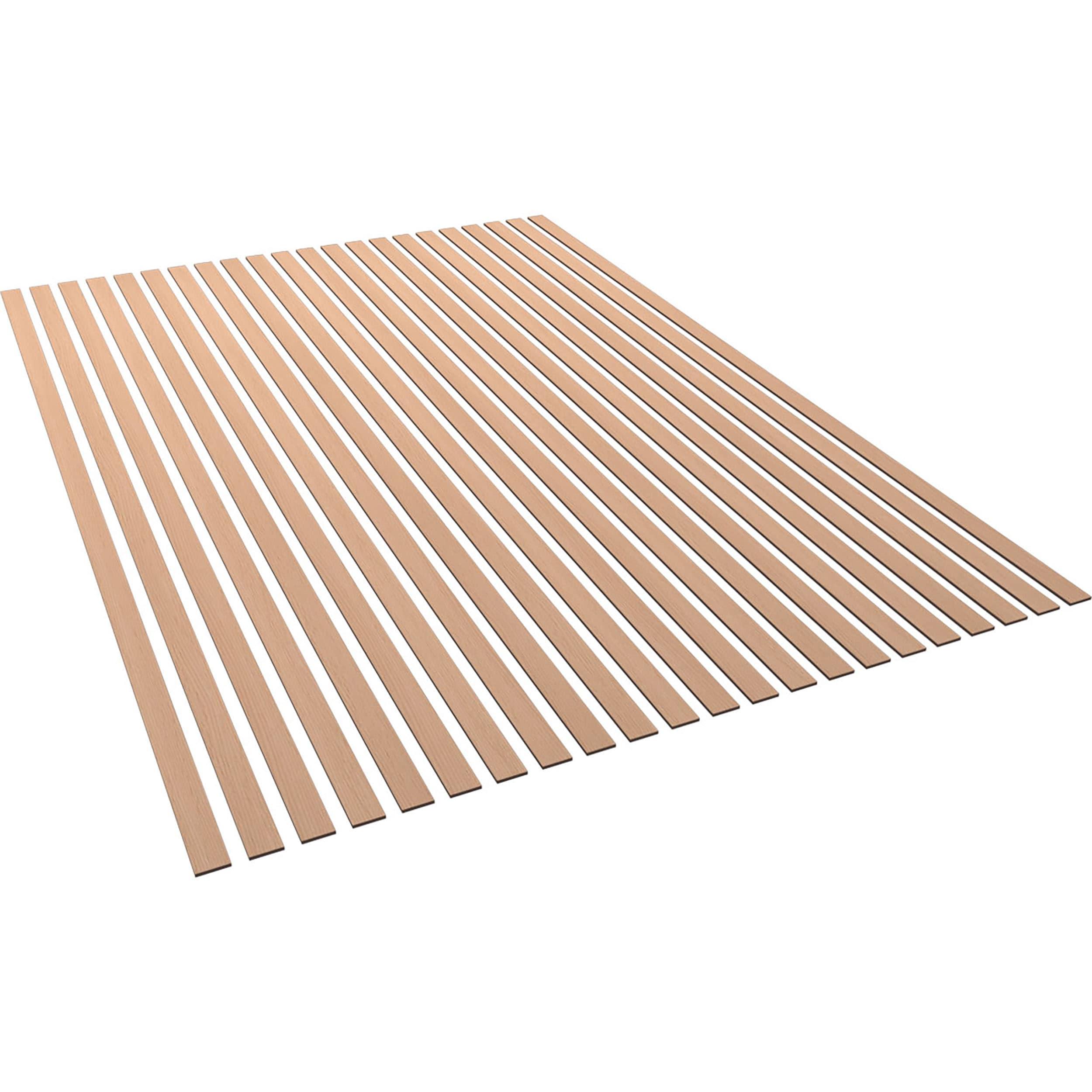 Adjustable Wood Slat Wall Panel Kit