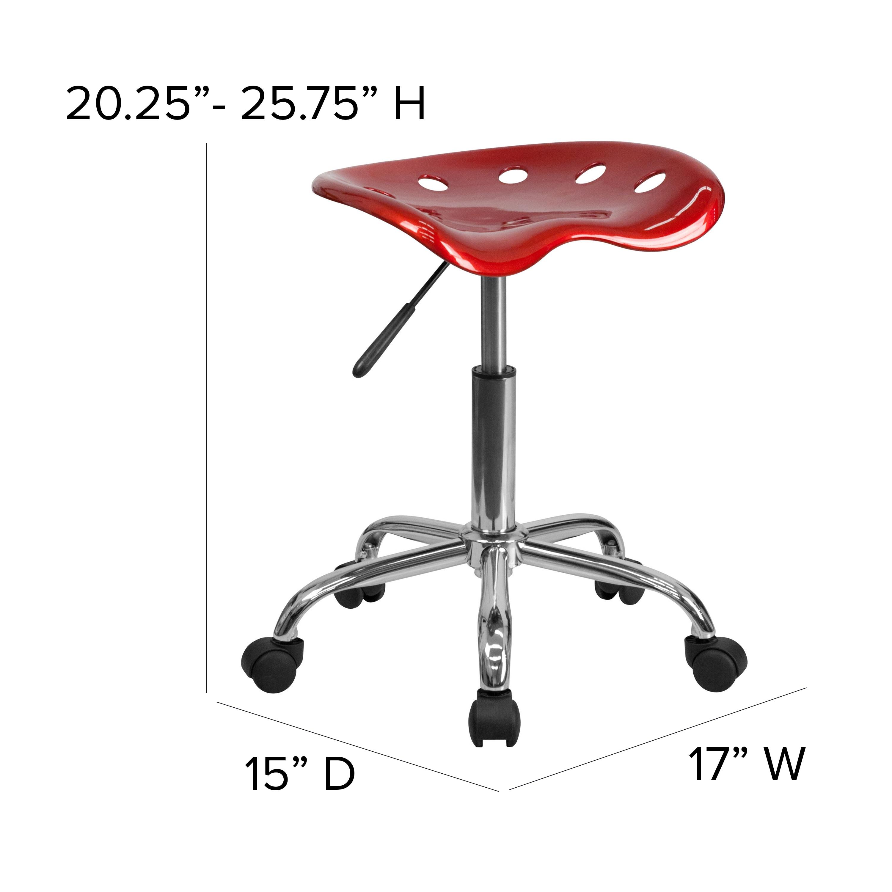 Low-Back Tractor Seat Computer Task Chair