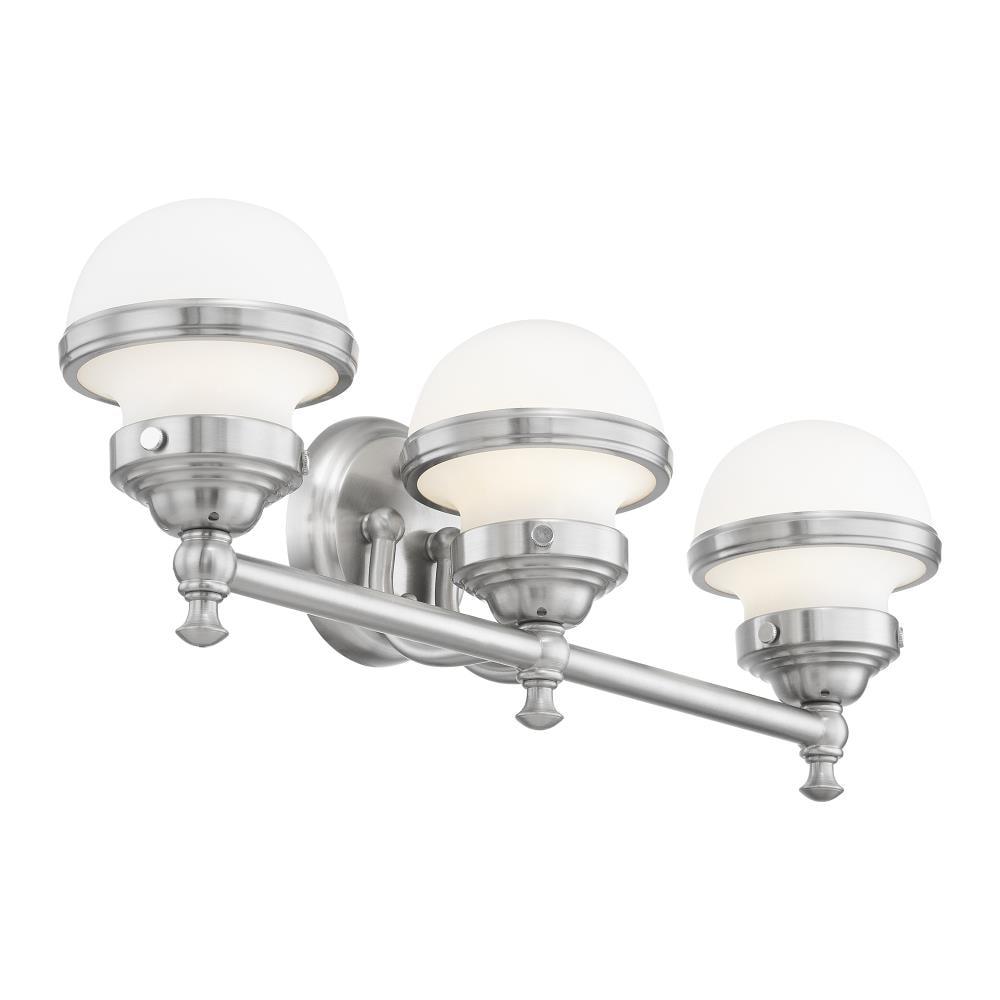 Livex Lighting Oldwick 3 - Light Vanity in  Brushed Nickel