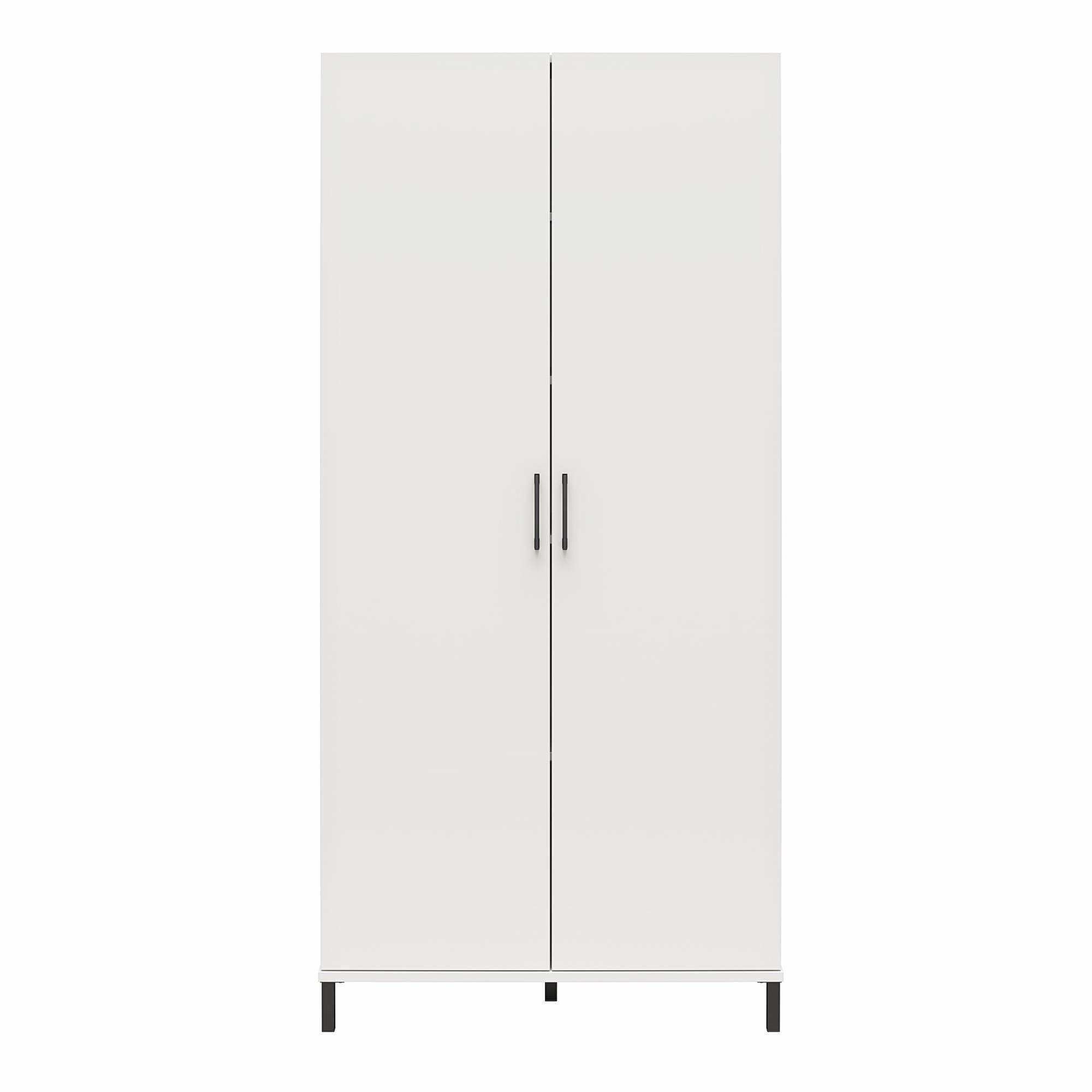 Versa 36" Wide 2 Door Storage Cabinet, White
