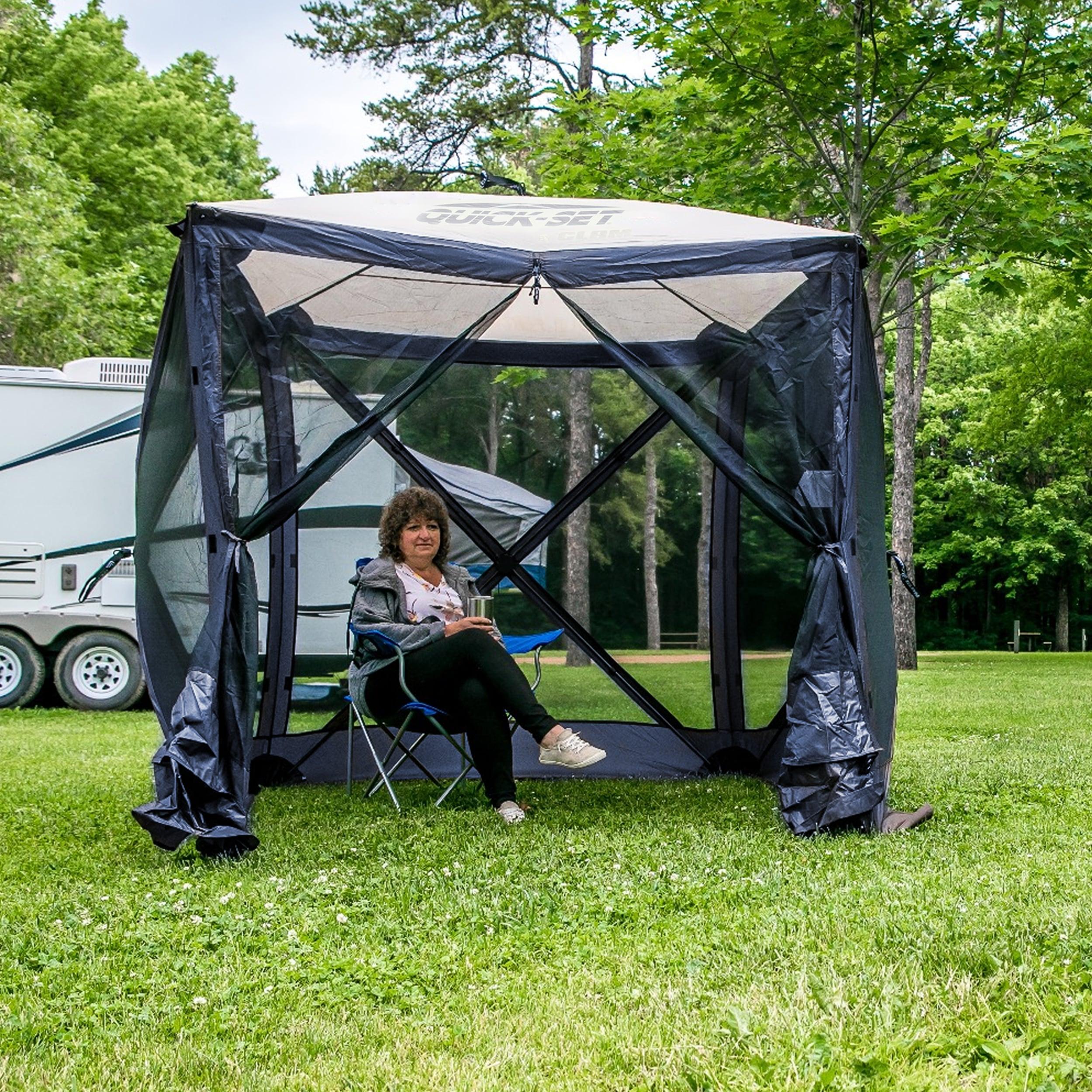 CLAM Quick-Set Pavilion Portable Outdoor Canopy Shelter