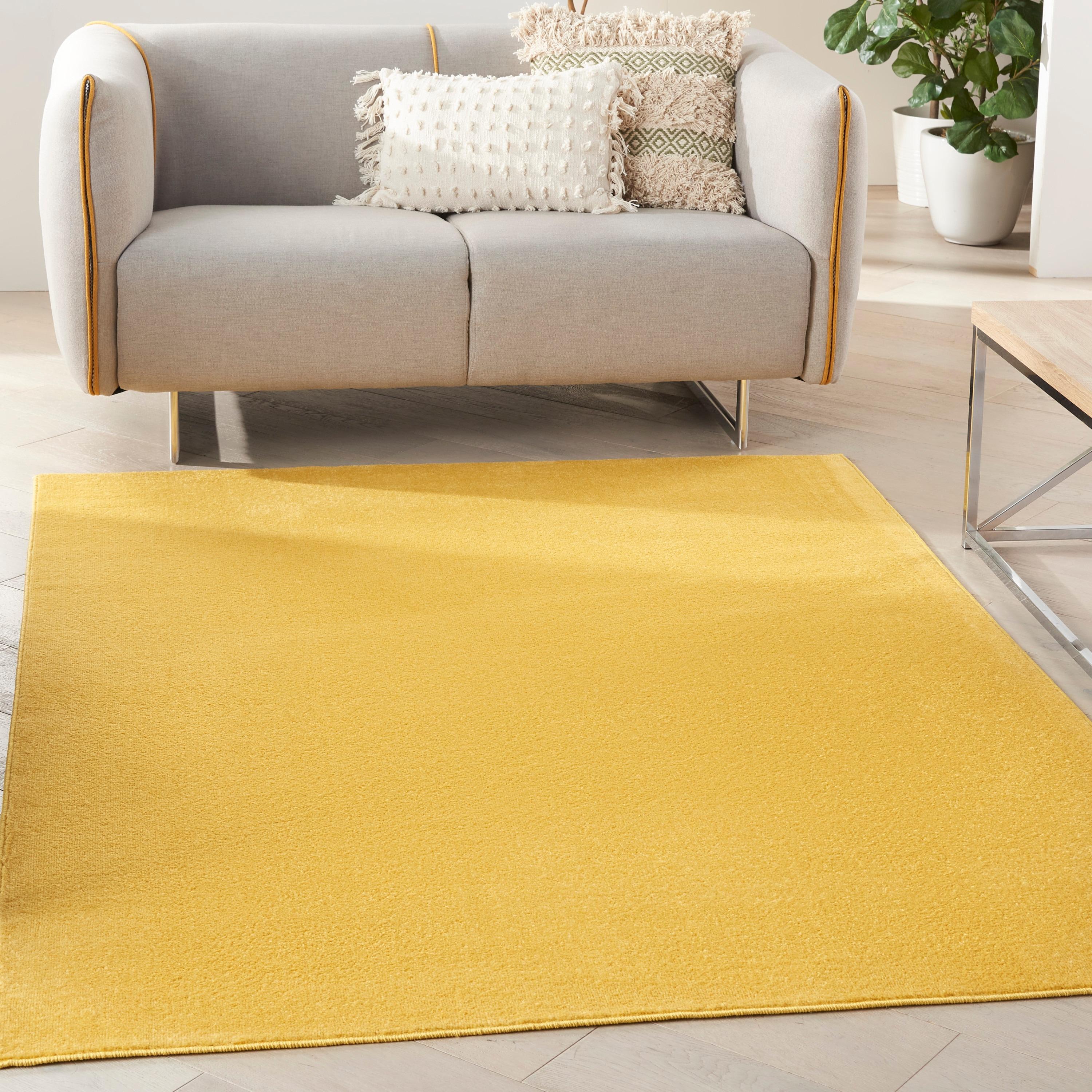 Nourison Nourison Essentials NRE01 Indoor/outdoor Area Rug - Yellow 6' x 9'
