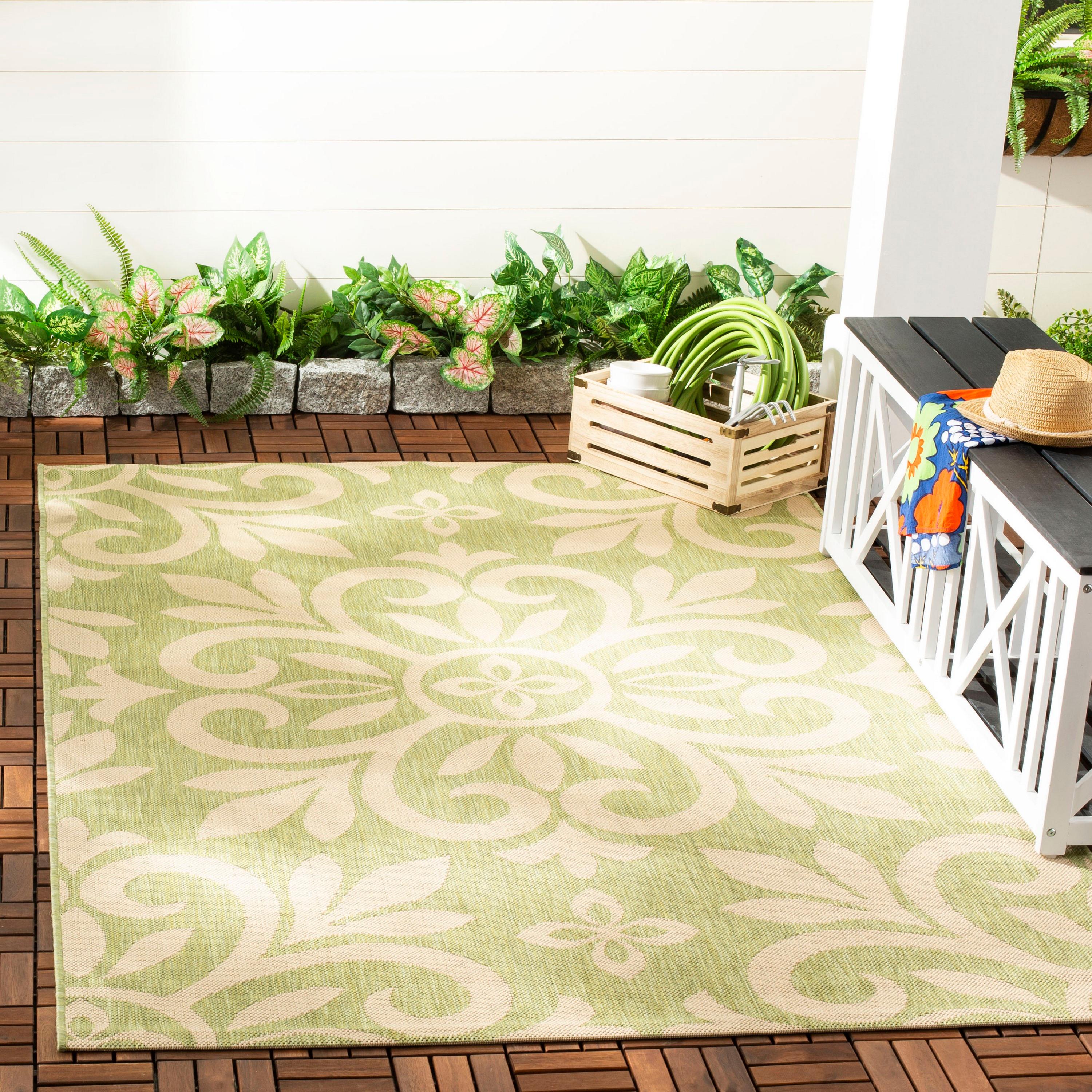Martha Stewart Bloomfield - MSR4229 - Indoor Power Loomed Area Rugs - Beach Grass - 5'3"x7'7"