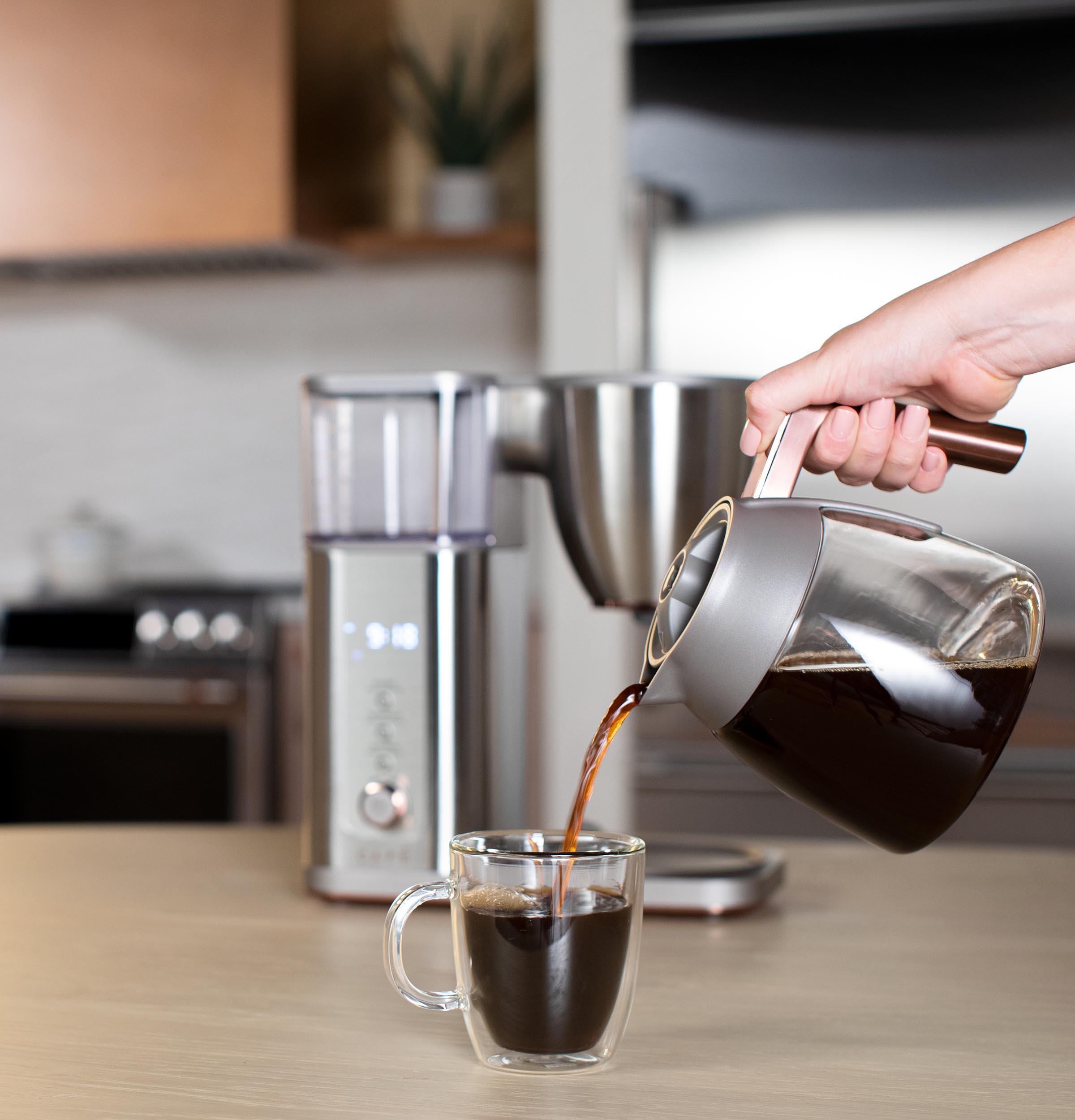 Café C7CDABS2RS3 Café 10-Cup Specialty Drip Coffee Maker with Glass Carafe