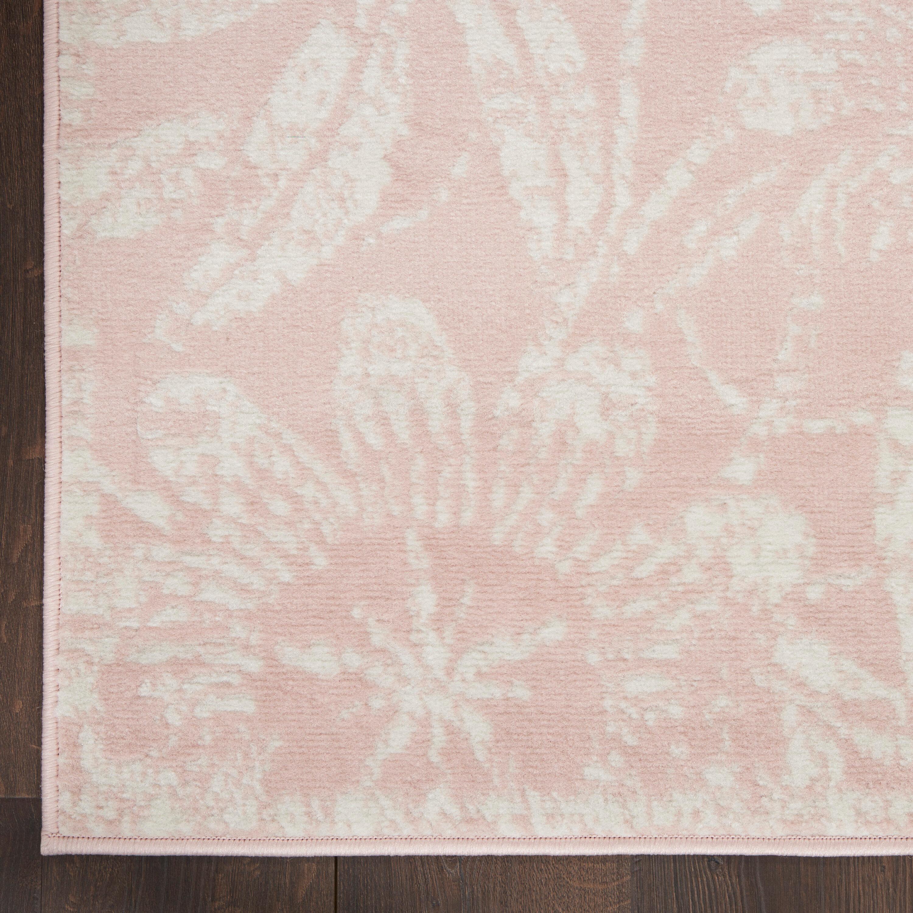 Nourison Whimsicle WHS05 Indoor only Area Rug - Pink 2' x 6'