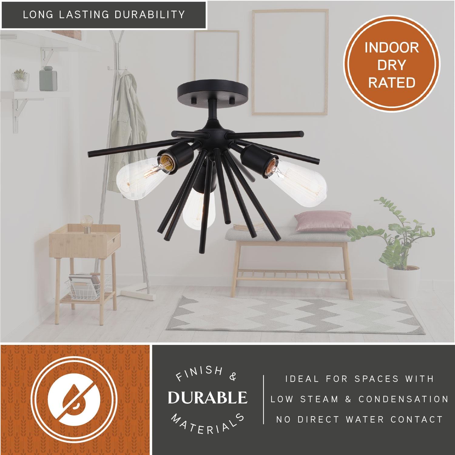 Eya Semi Flush Mount