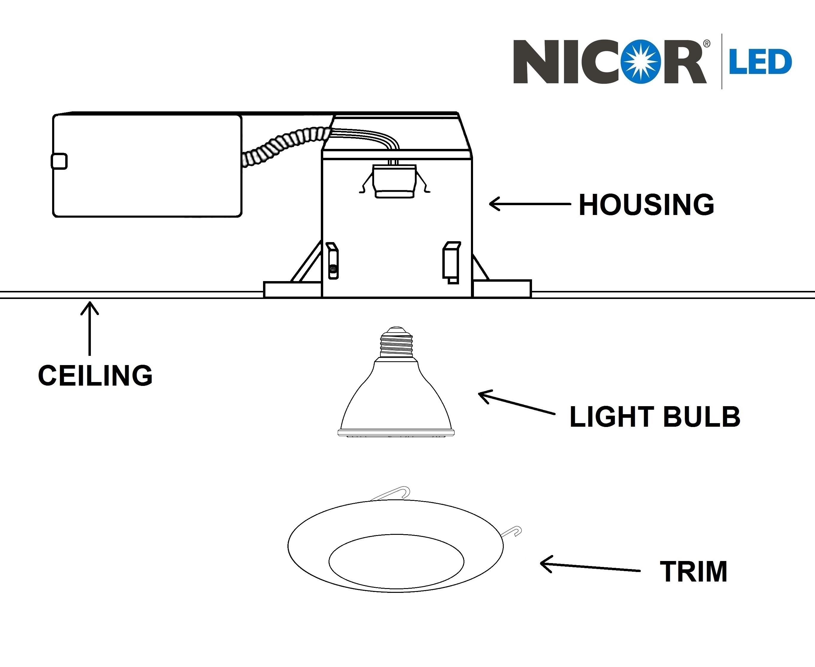 6'' Shower Recessed Trim