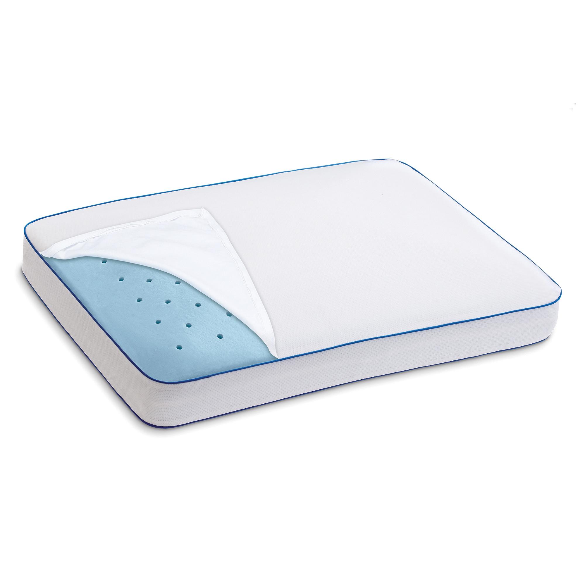 Sleep Innovations Gel Memory Foam Medium Cooling Pillow
