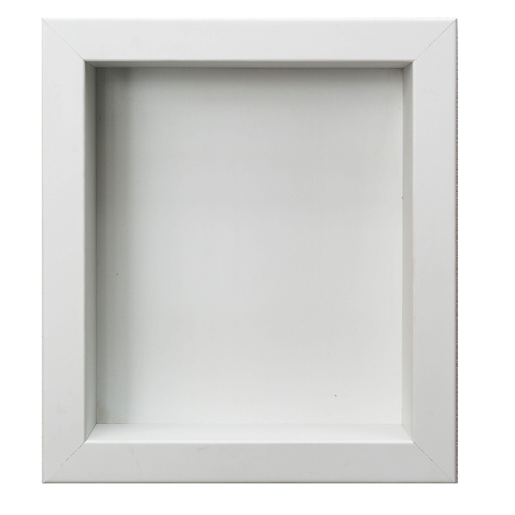 Palisade 17.5 in. x 15.5 in. Vinyl Waterproof Shower Niche Insert