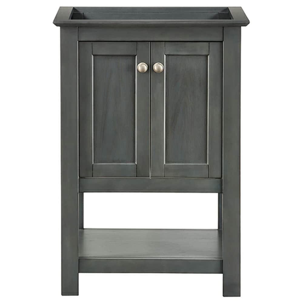 Manchester 30" Freestanding Single Sink Bathroom Vanity with Integrated Sink (Faucet Not Included)