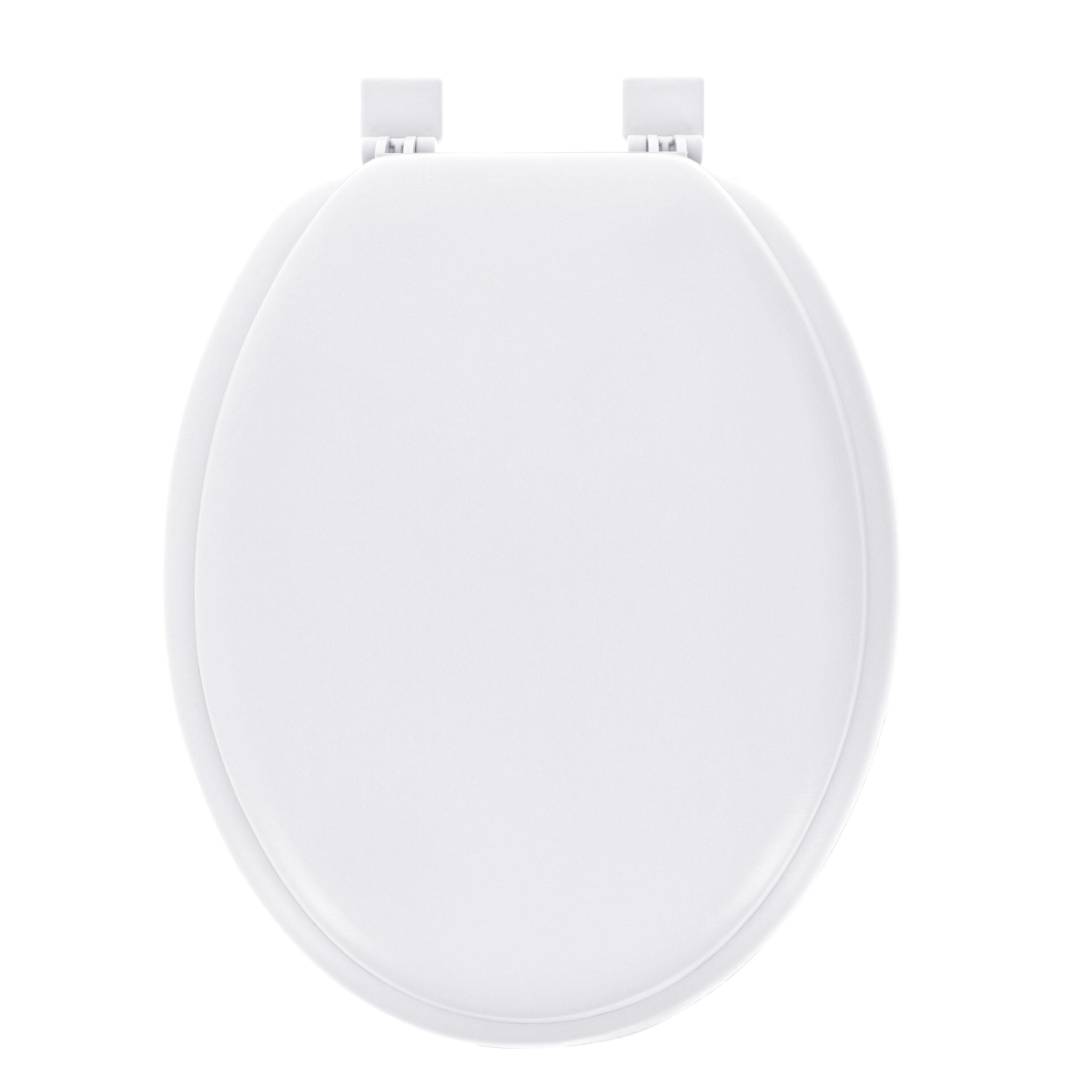 Clorox Antimicrobial Elongated Soft Cushioned Toilet Seat