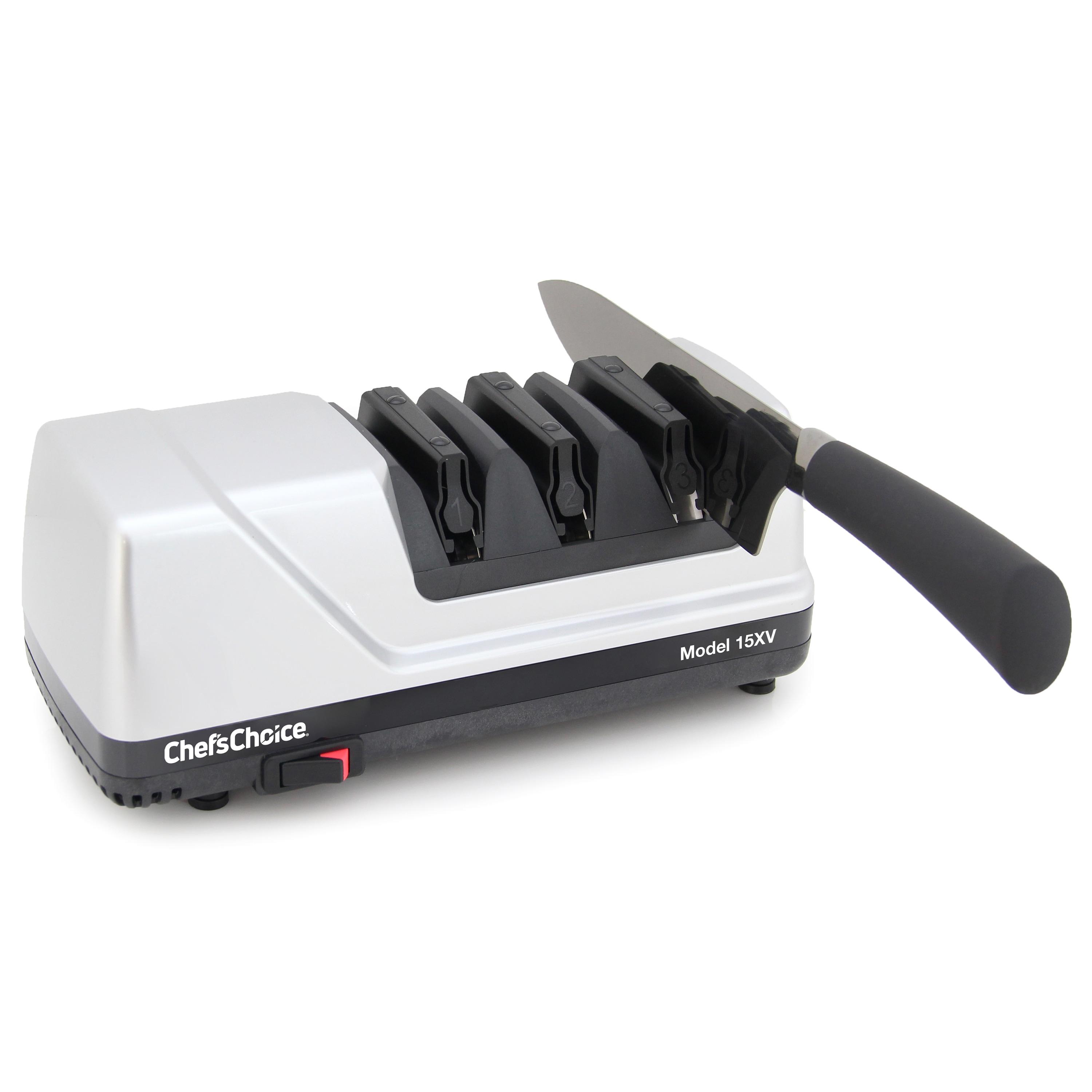 Chef'sChoice Chef'sChoice Model 15XV Professional Electric Knife Sharpener, 3-Stage 15-Degree Trizor