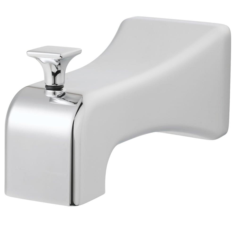 The Edge Wall Mounted Tub Spout with Diverter