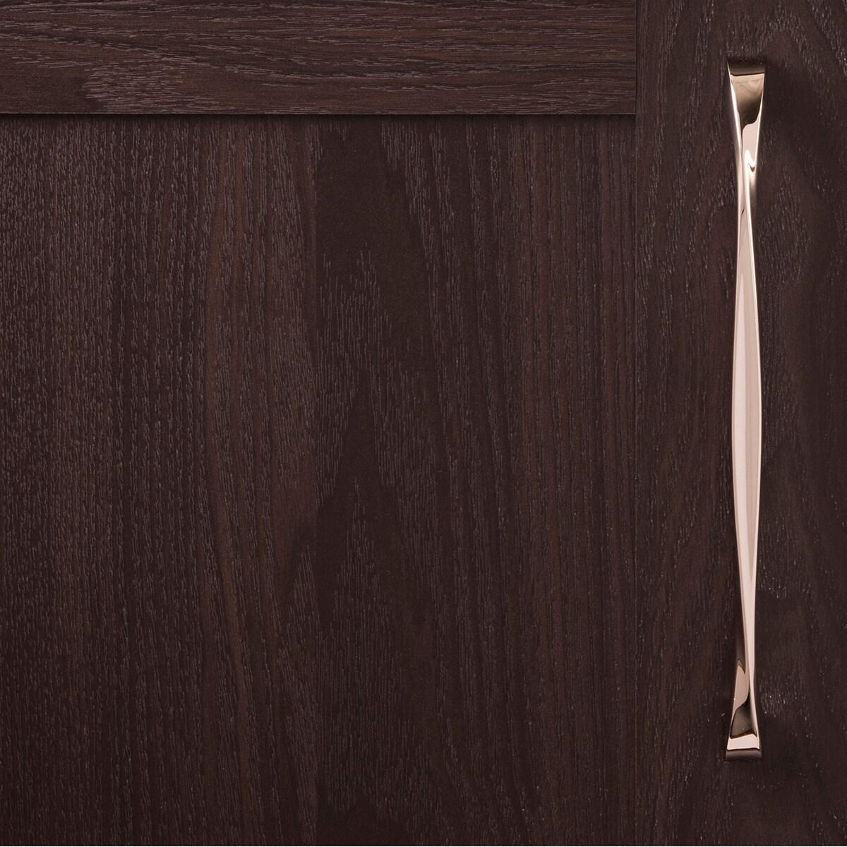 Hickory Hardware Twist 8-13/16-in (224mm) Center to Center Polished Nickel Arch Handle Drawer Pull