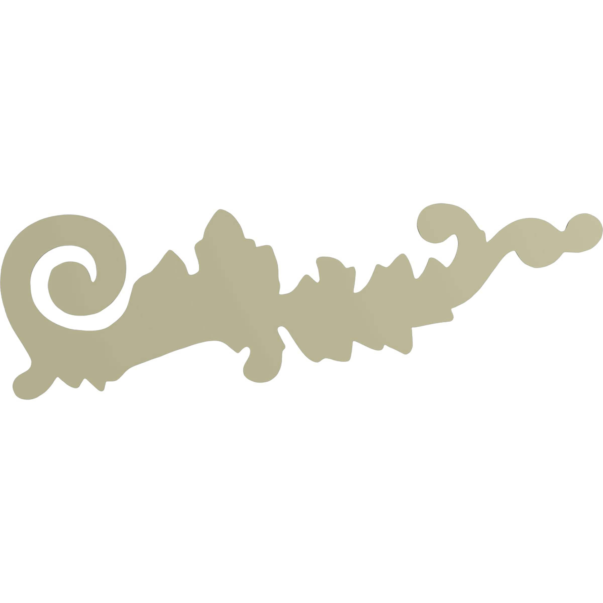 Ekena Millwork 15 3/4"W x 5 1/8"H x 1 1/8"P Robin Scroll Onlay, Left