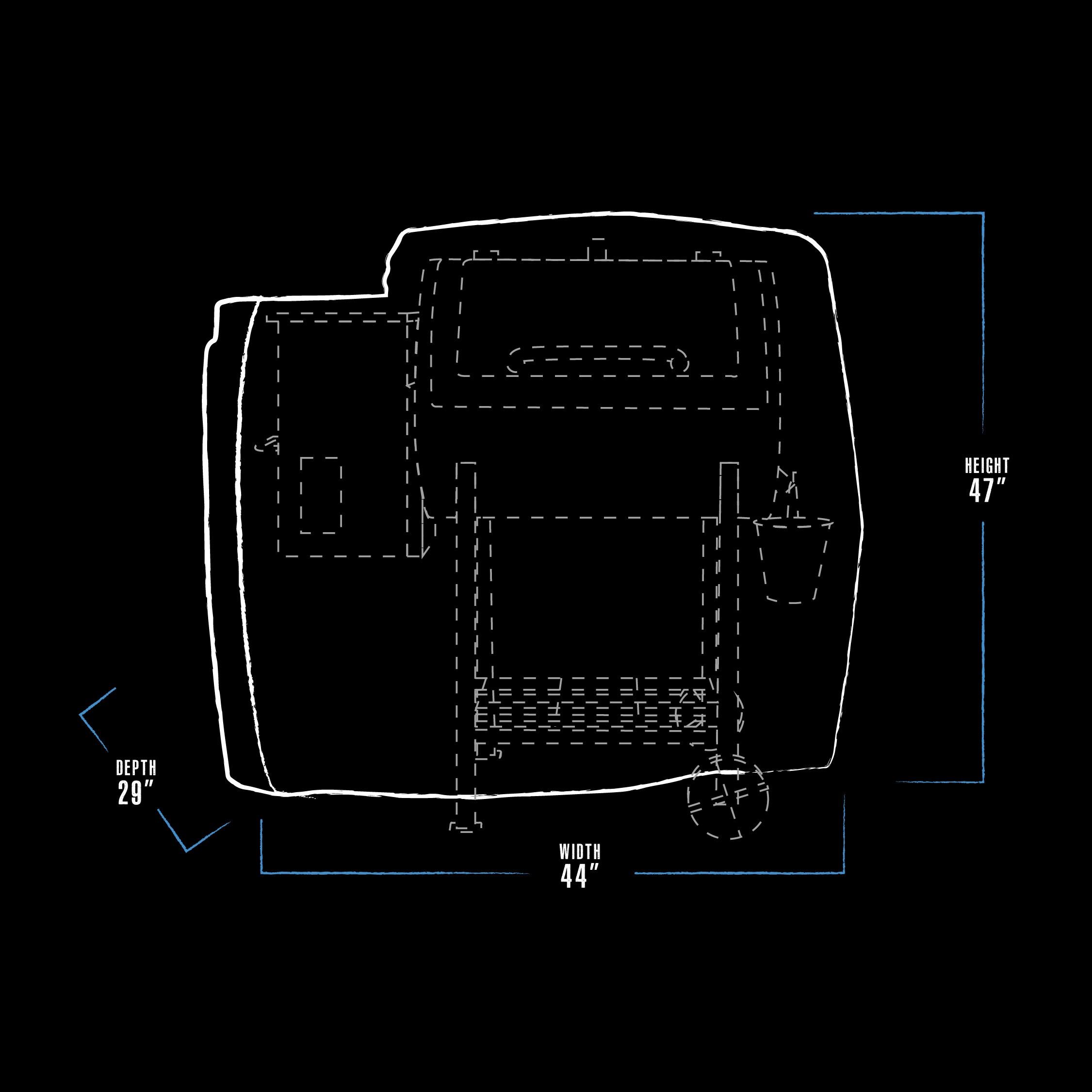 Pit Boss PB700FB Weather Resistant Wood Pellet Grill Cover
