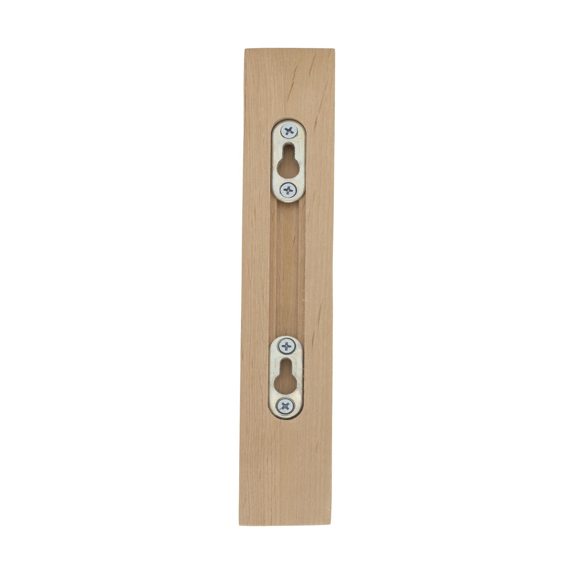 Architectural Products by Outwater L.L.C. 10 in x 1-7/8 in x 7 in Unfinished Small Solid Traditional Plain Wood Bracket Corbel