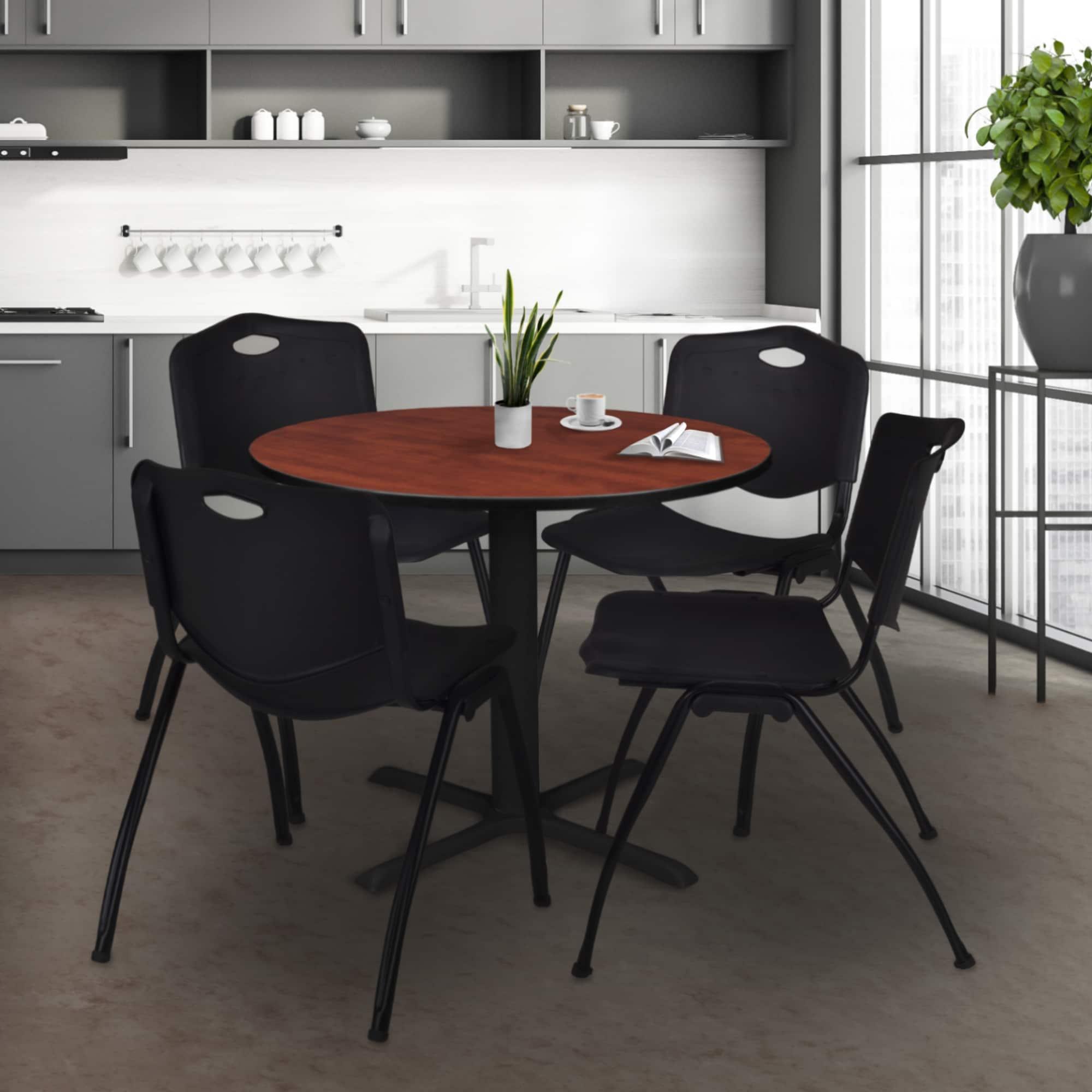 Cain Square X-Base Breakroom Table