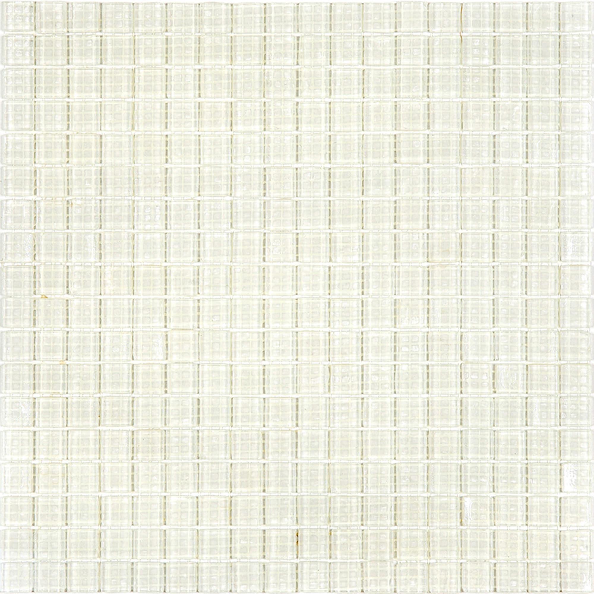 Skosh 0.6" x 0.6" Glass Grid Mosaic Wall & Floor Tile