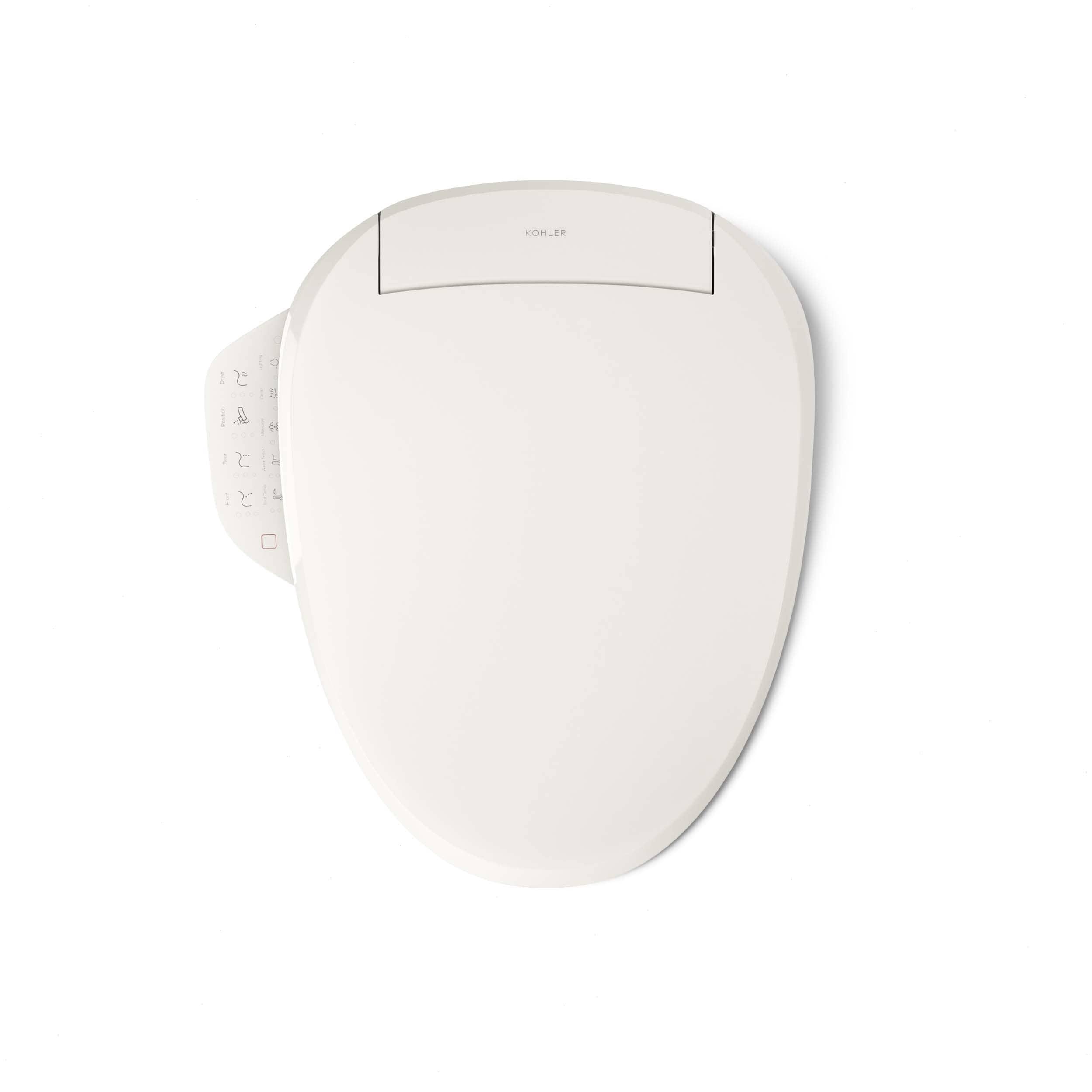 Purewash E725 Elongated Bidet Toilet Seat With Remote Control