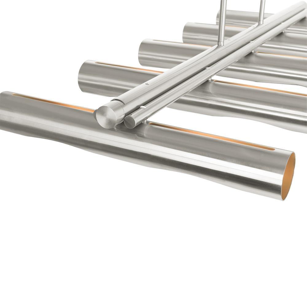 Livex Lighting Novato 10 - Light Chandelier in  Brushed Nickel