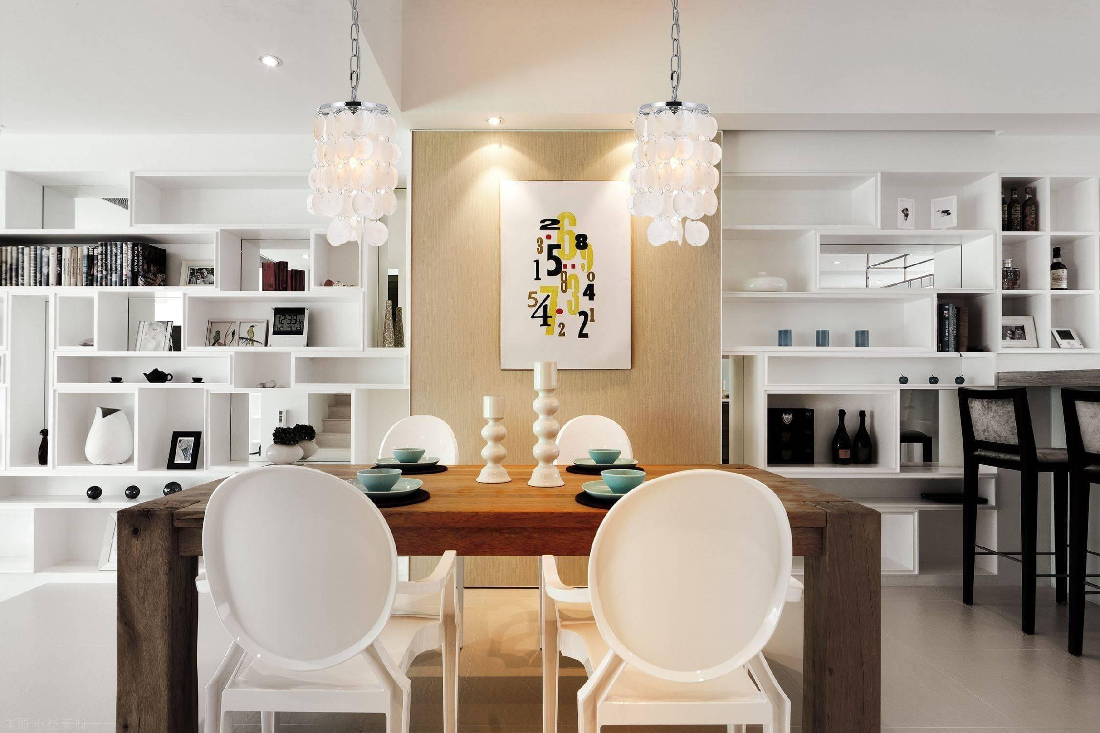 Elegant Lighting Selene 1 light Chrome Pendant