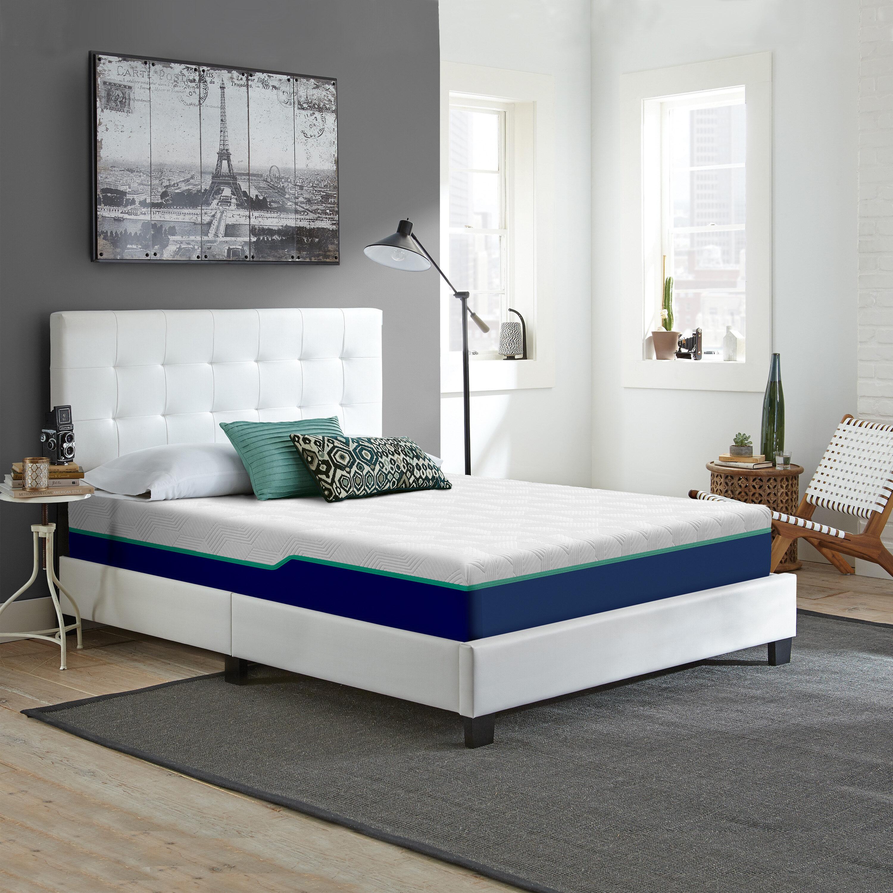 Boyd Sleep Hampshire 10" Hybrid Memory Foam and Pocket Spring Mattress, Medium Firm, Adult, Twin