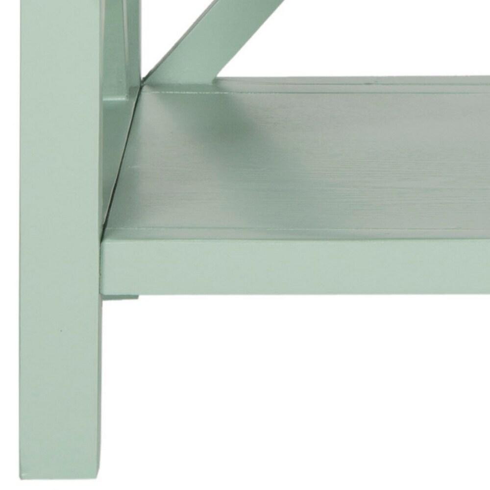 Candace End Table - Dusty Green - Safavieh.
